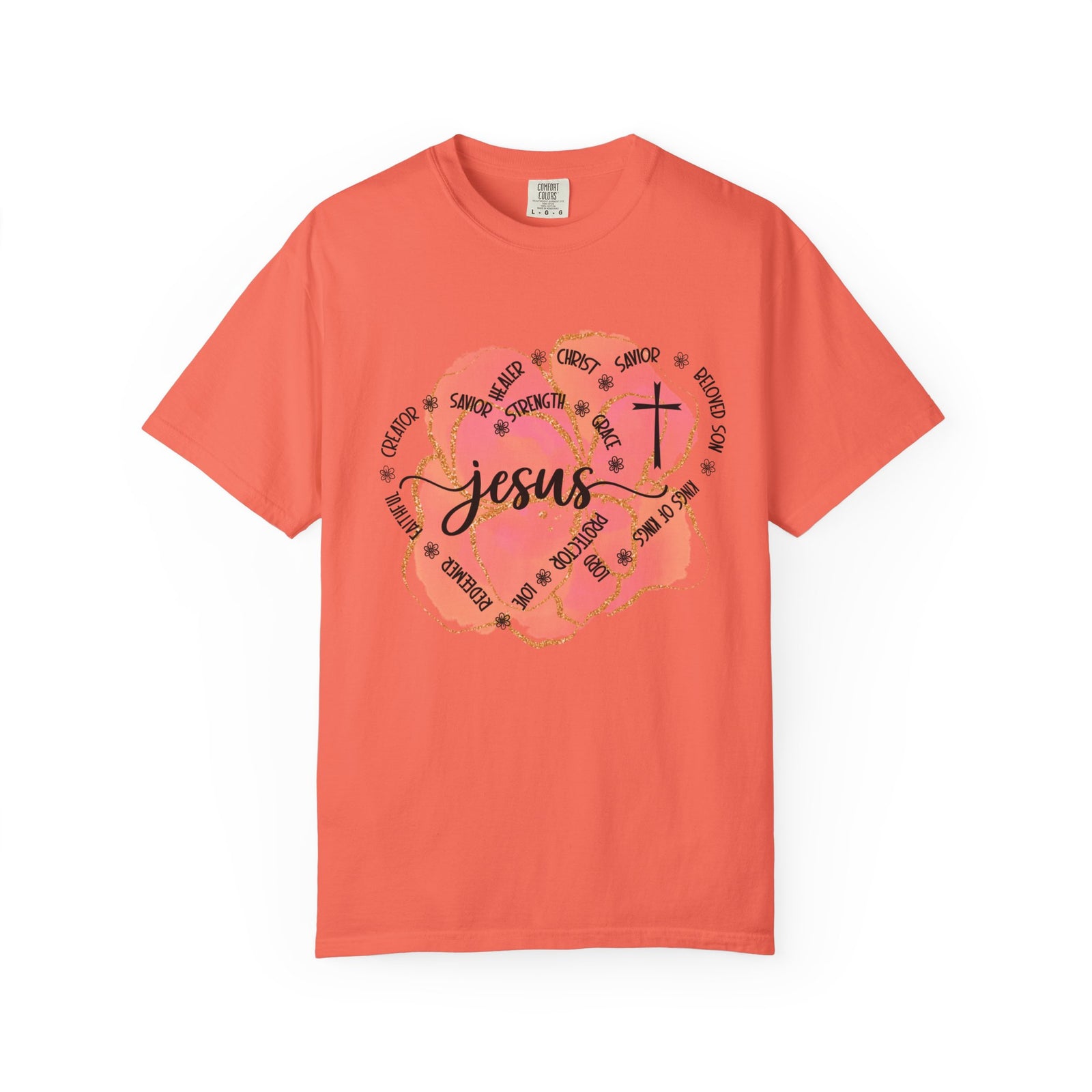 Jesus Strength & Grace Christian Graphic T-Shirt Unisex Short Sleeve Tee - Sydney So Sweet