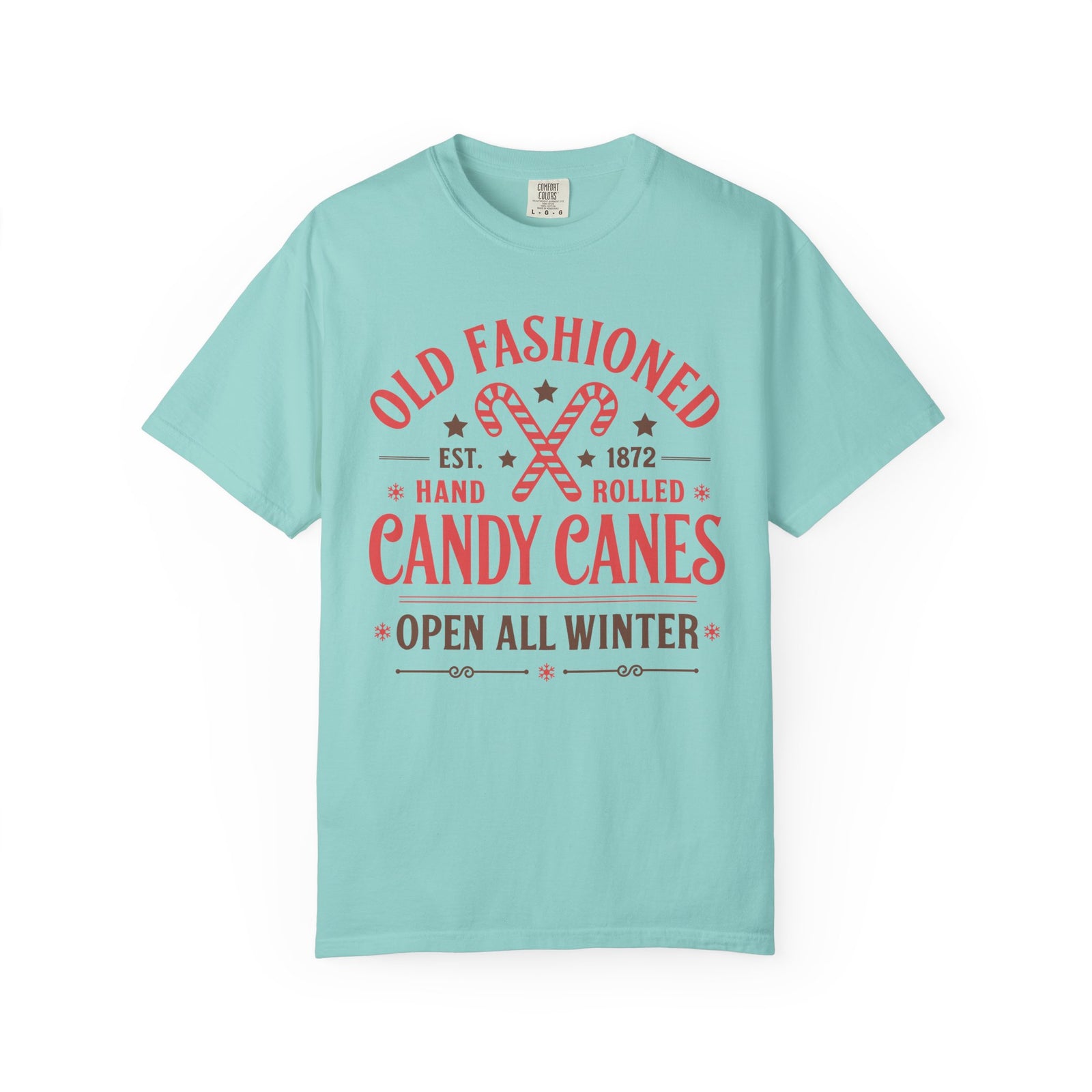Old Fashioned Candy Canes Holiday Tee Vintage Charm Unisex Christmas T-Shirt - Sydney So Sweet