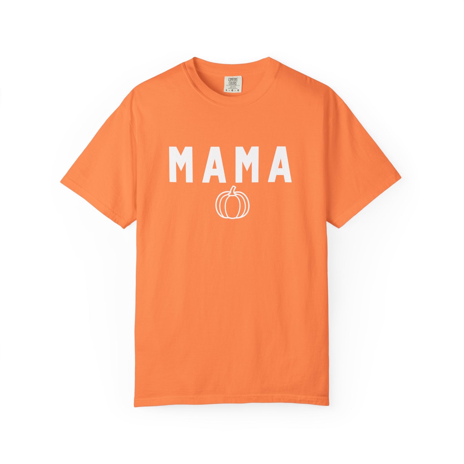 Mama Pumpkin T-Shirt Autumn Mom Graphic Tee