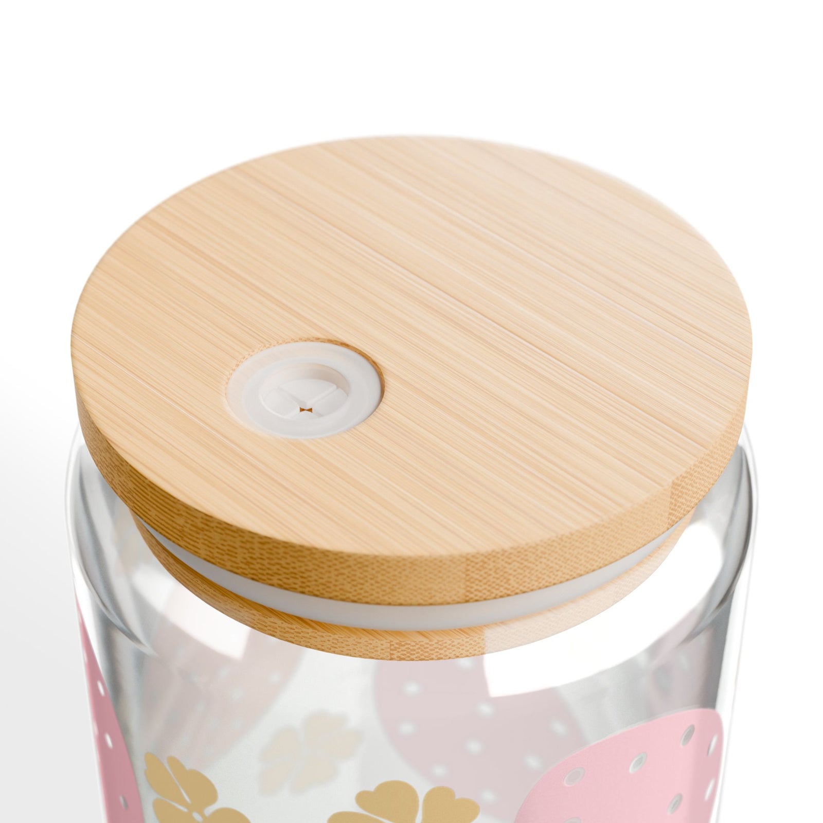 Easter Egg Tumbler Sipper Glass 16oz — Reusable Drink Jar with Lid & Straw