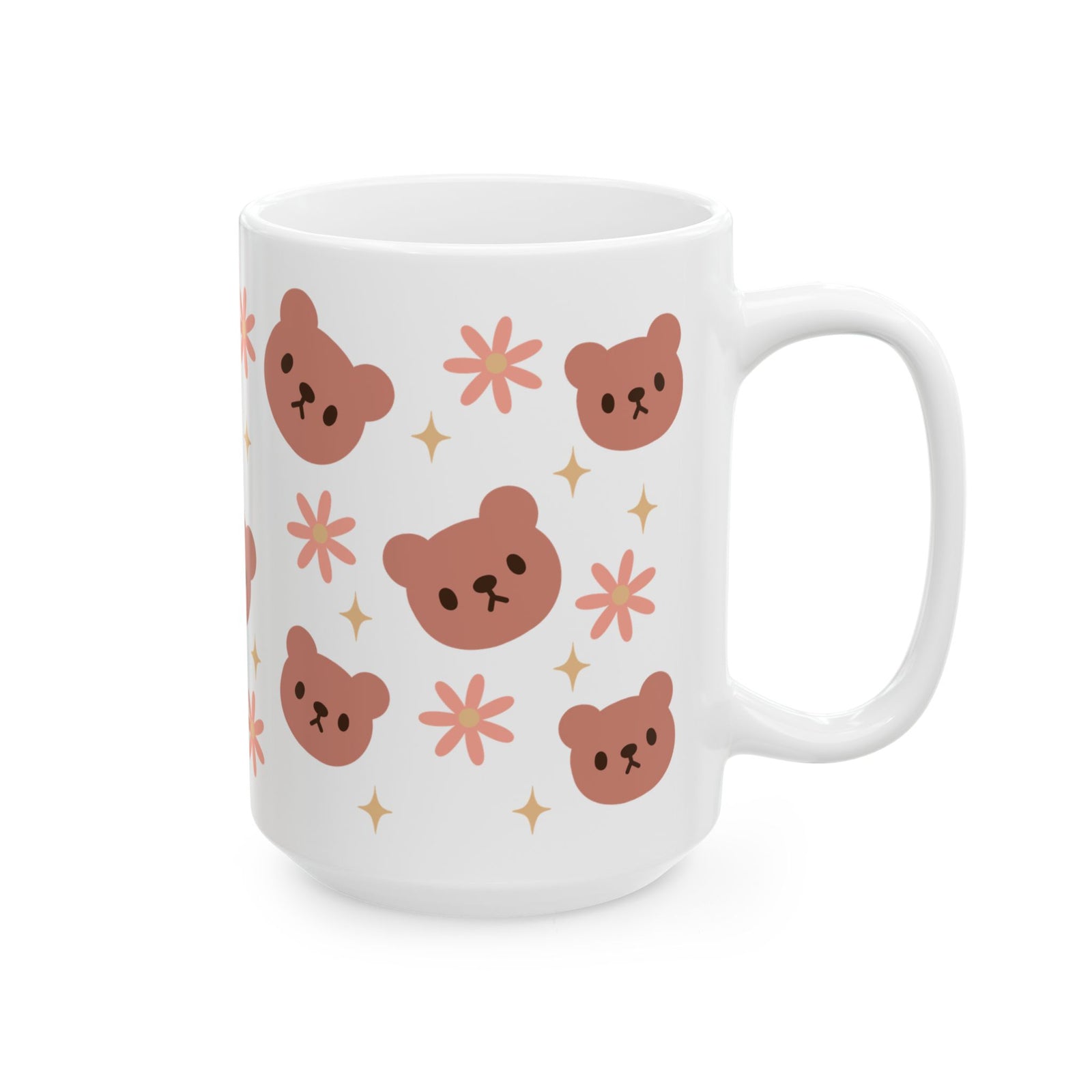 Beary Cute Mug Coffee Cup (11oz & 15oz) - Sydney So Sweet