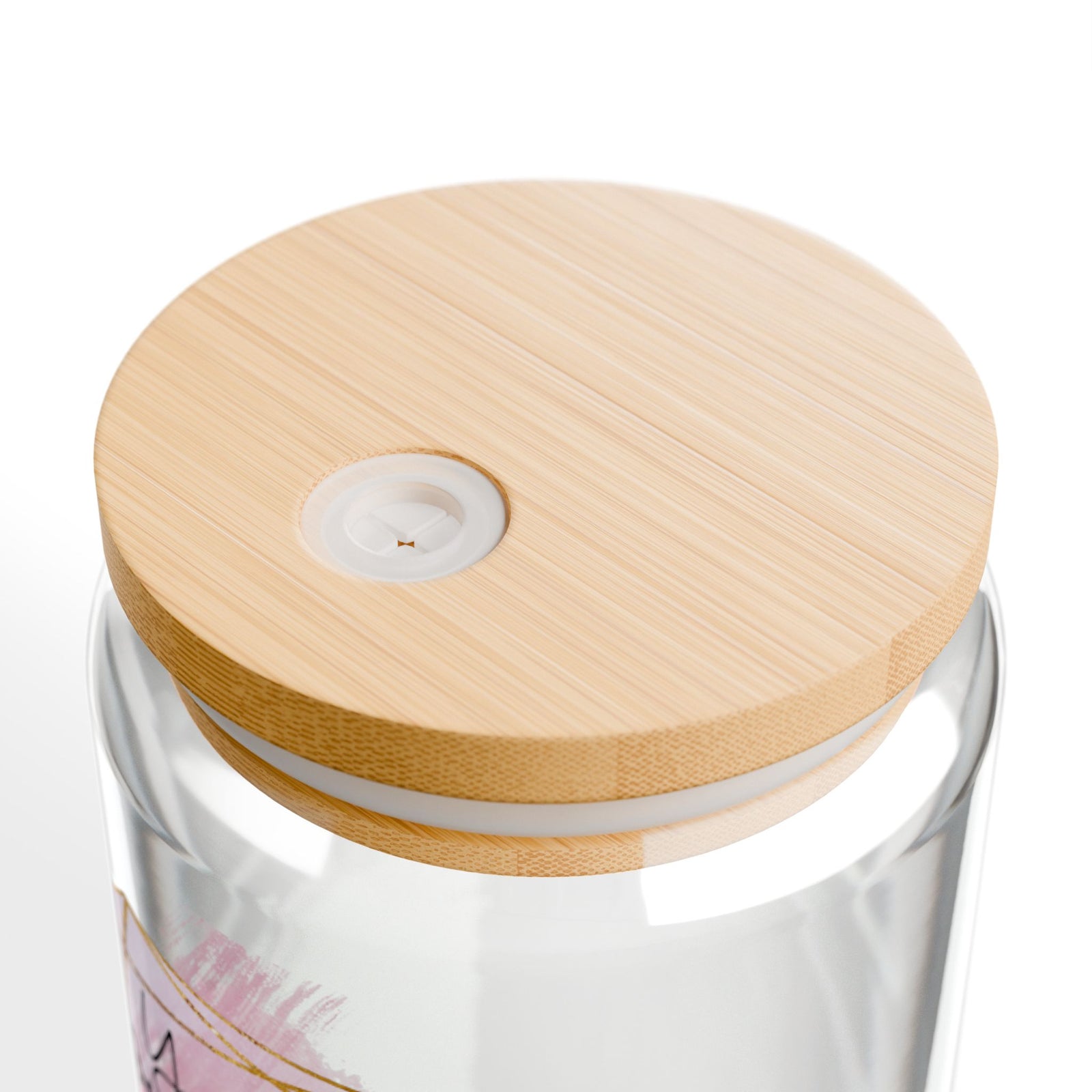 Your Praise Will Ever Be on My Lips' Psalm 34:1 Christian Tumbler Sipper Glass 16oz — Reusable Drink Jar with Lid & Straw - Sydney So Sweet