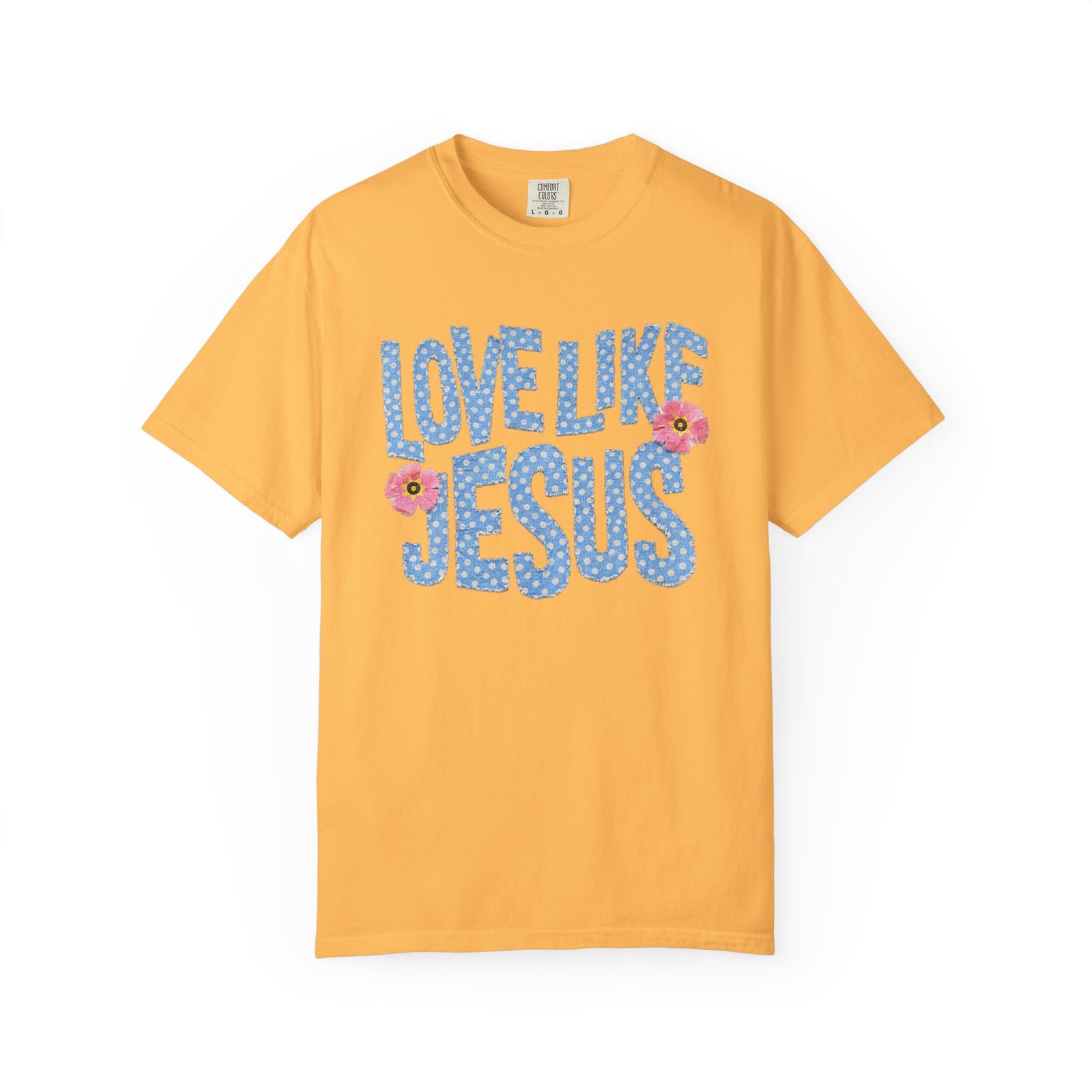 Love Like Jesus T‑Shirt Christian Floral Faith Graphic Tee