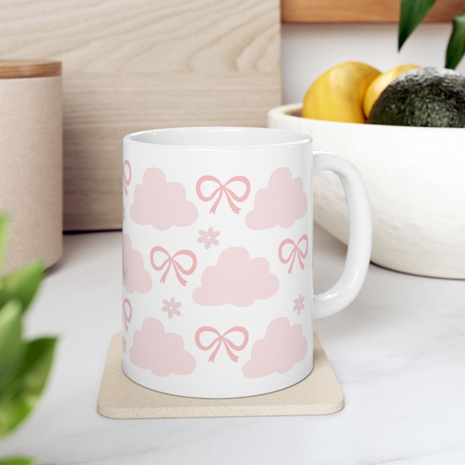 Girly Sky Cute Ceramic Mug Coffee Cup (11oz & 15oz)