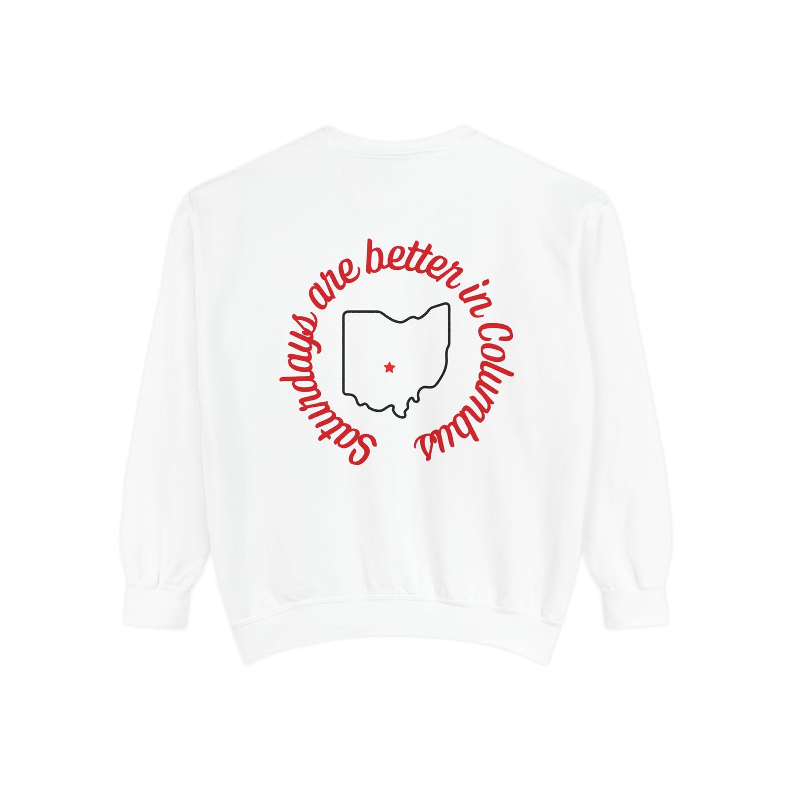 Saturdays are Better in Columbus Ohio State Buckeyes Football Sweatshirt - Sydney So Sweet