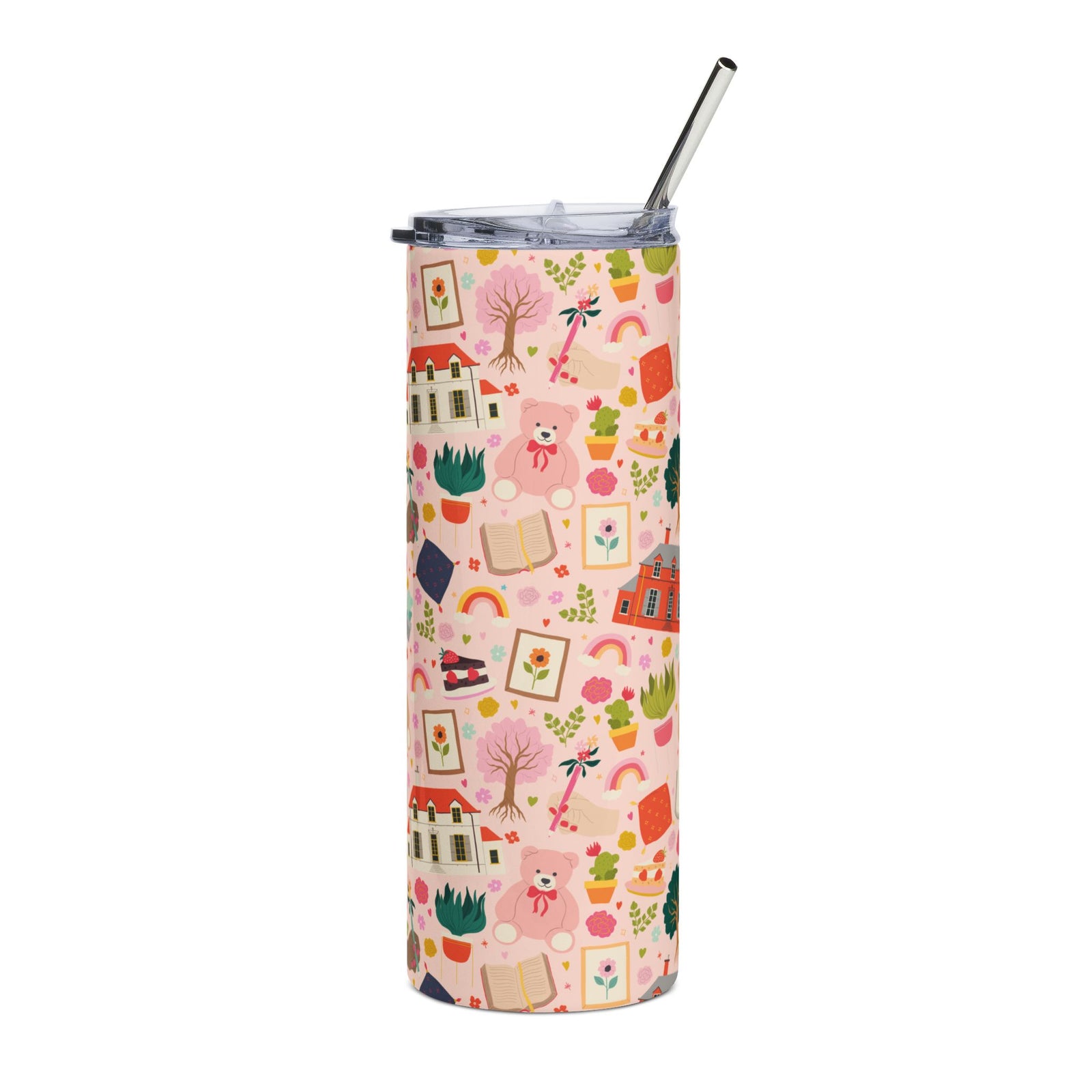 Comforts of Home 20oz Stainless Tumbler Insulated Travel Cup - Sydney So Sweet