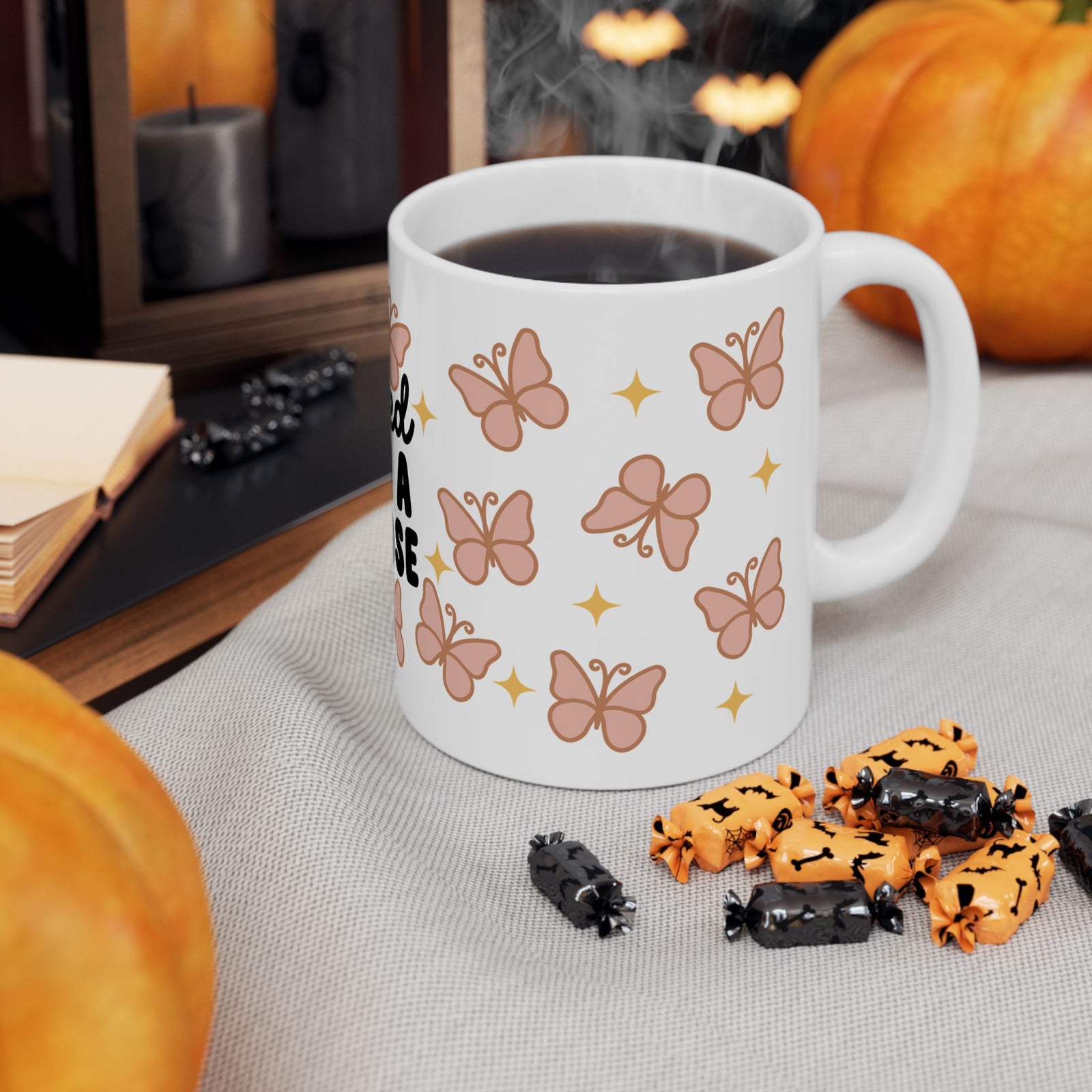 Created With a Purpose Cute Ceramic Mug Coffee Cup (11oz & 15oz)