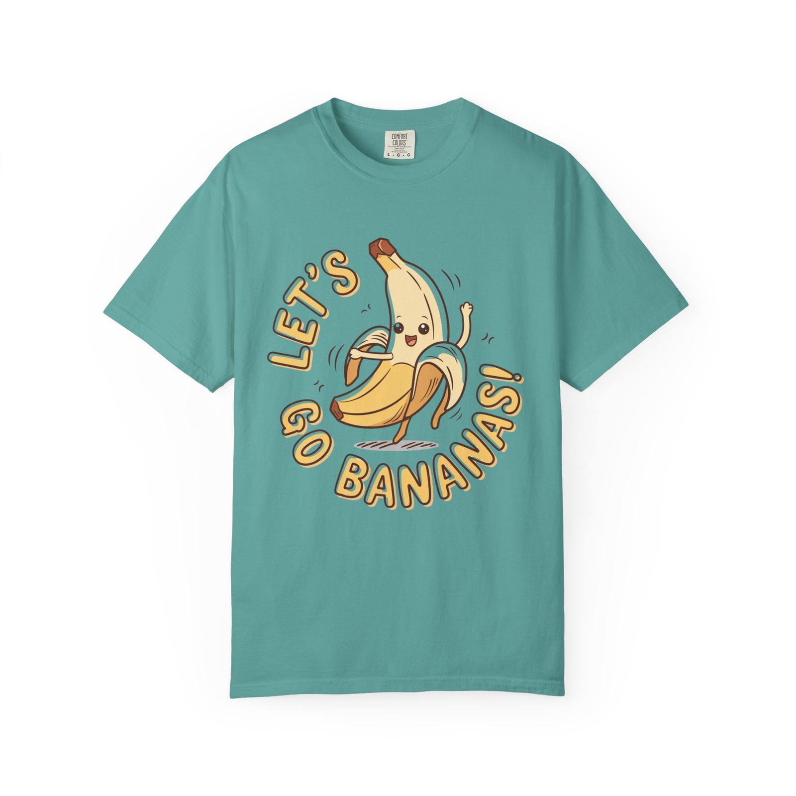 Let's Go Bananas Graphic T-Shirt Unisex Short Sleeve Tee - Sydney So Sweet