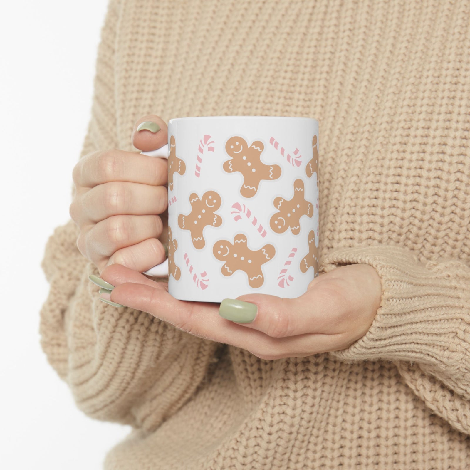 Sugar & Spice Christmas Treats Ceramic Mug Coffee Cup (11oz & 15oz)