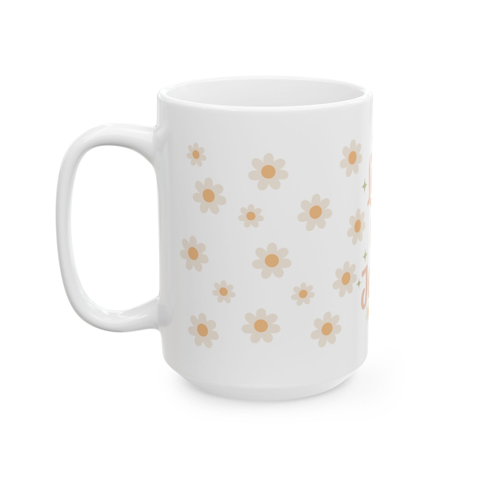 Love Like Jesus Ceramic Mug — Inspirational Christian Coffee Cup (11oz & 15oz) - Sydney So Sweet