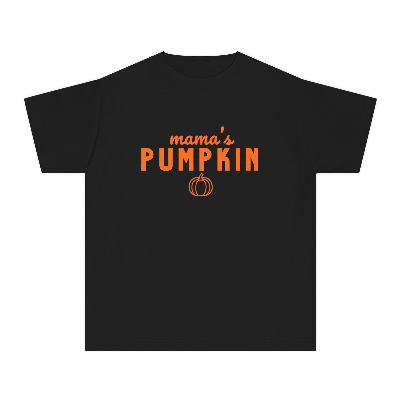Mama's Pumpkin Kids T-Shirt Fall Pumpkin Tee