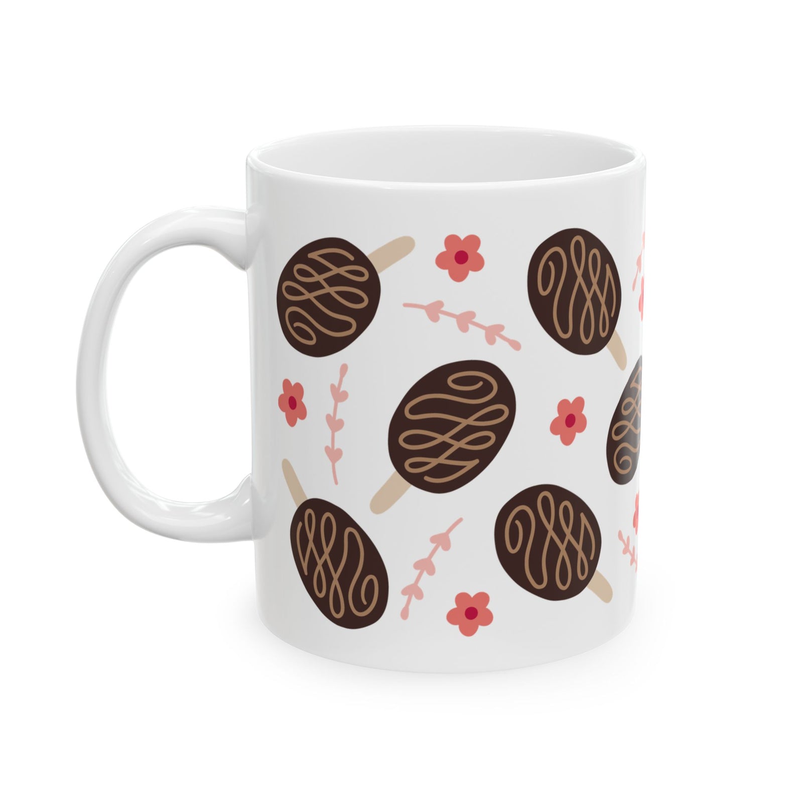 Fudge Pops Cute Ceramic Mug Coffee Cup (11oz & 15oz)