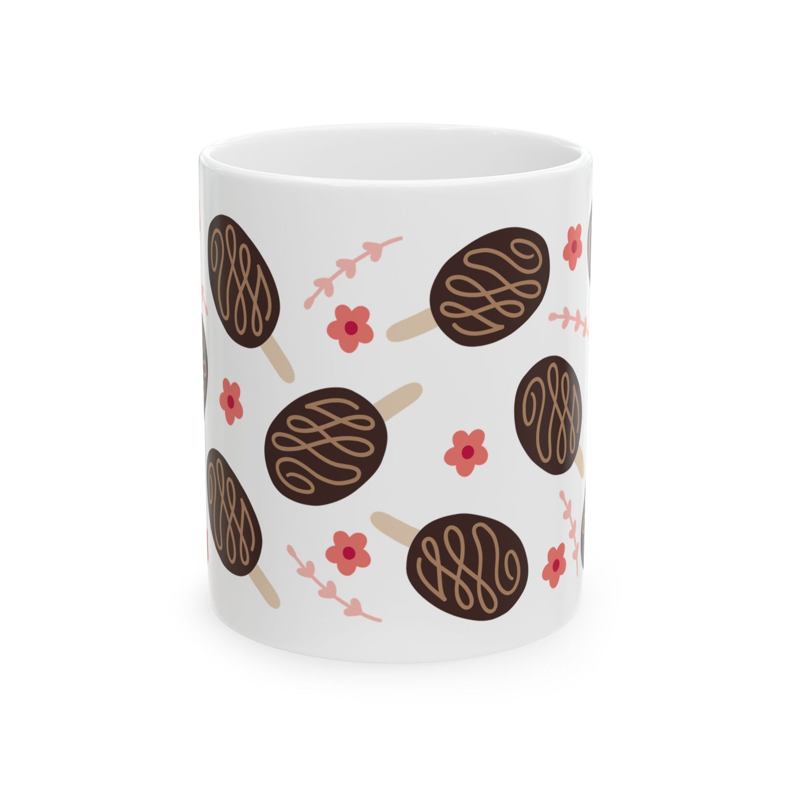 Fudge Pops Cute Ceramic Mug Coffee Cup (11oz & 15oz)