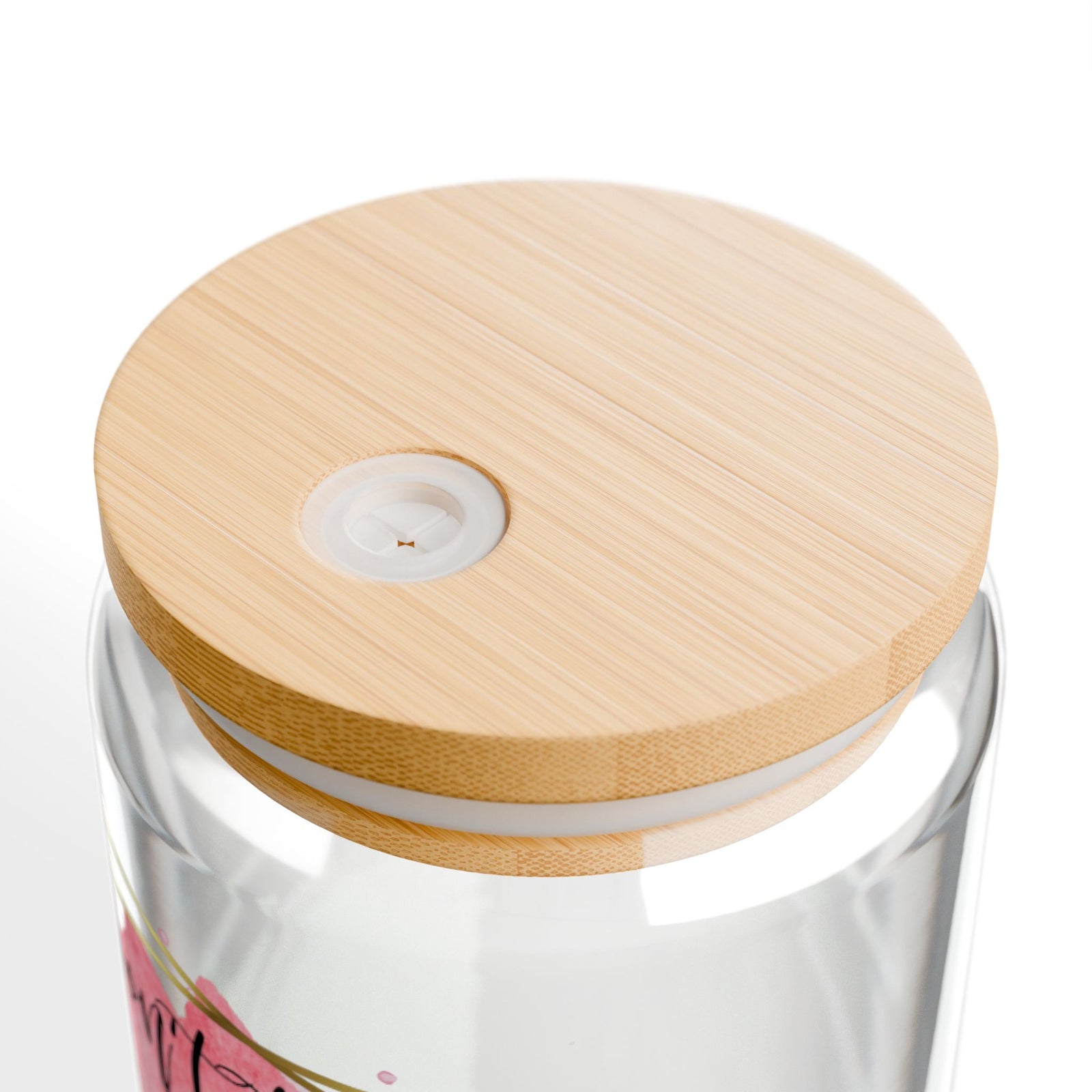 Don't Talk Just Act Inspirational Tumbler Sipper Glass 16oz — Reusable Drink Jar with Lid & Straw - Sydney So Sweet