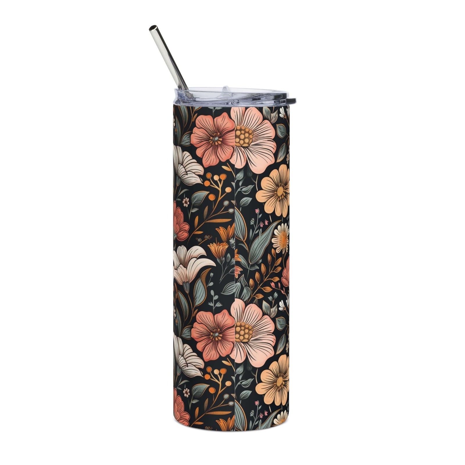 He Has Risen Just as He Said 20oz Floral Inspirational Tumbler Christian Stainless Steel Travel Cup