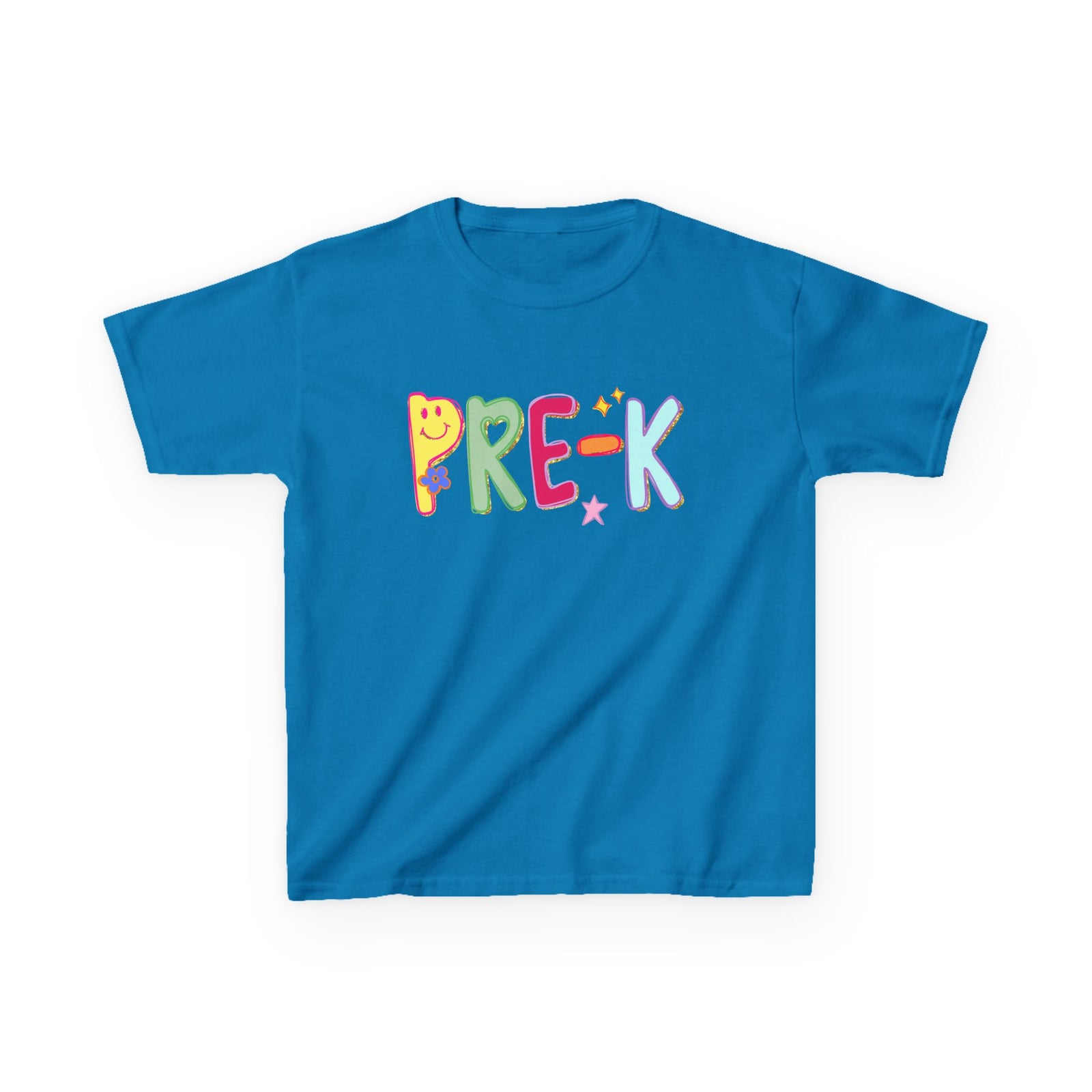 Pre-K Kids T-Shirt Cute & Colorful Back to School Preschool Tee
