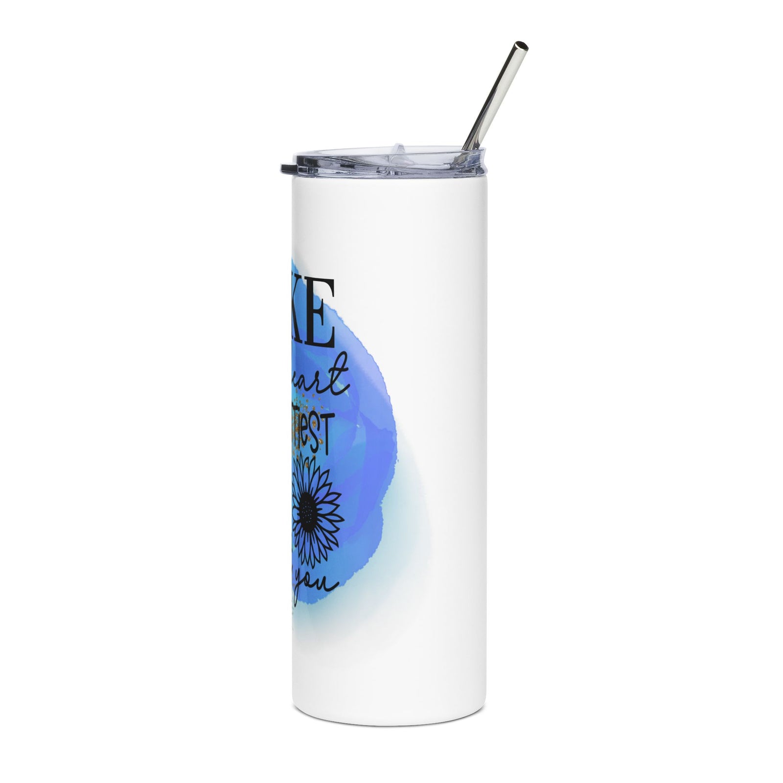 Make Your Heart the Prettiest Thing 20oz Stainless Tumbler Insulated Inspirational Travel Cup - Sydney So Sweet