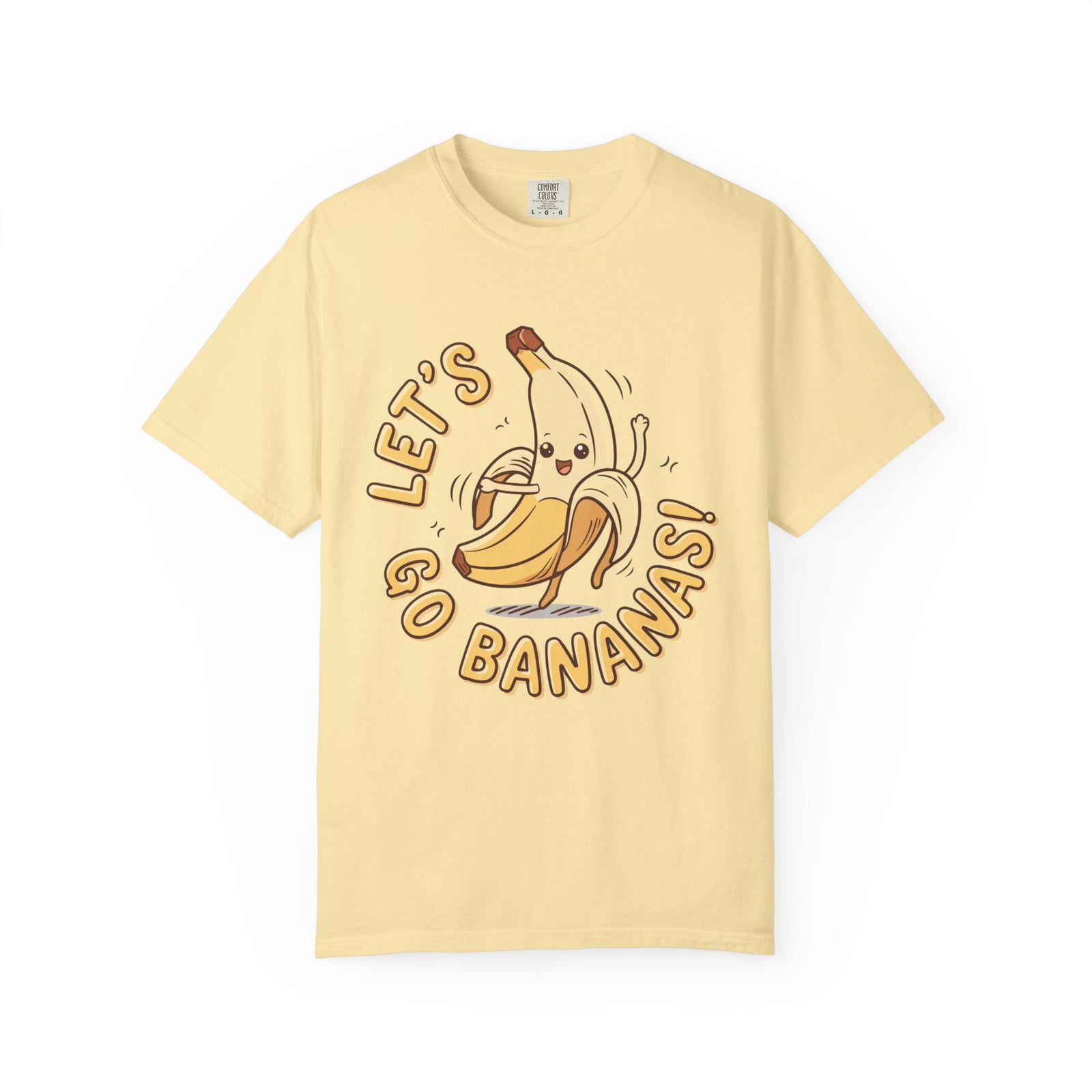 Let's Go Bananas Graphic T-Shirt Unisex Short Sleeve Tee - Sydney So Sweet