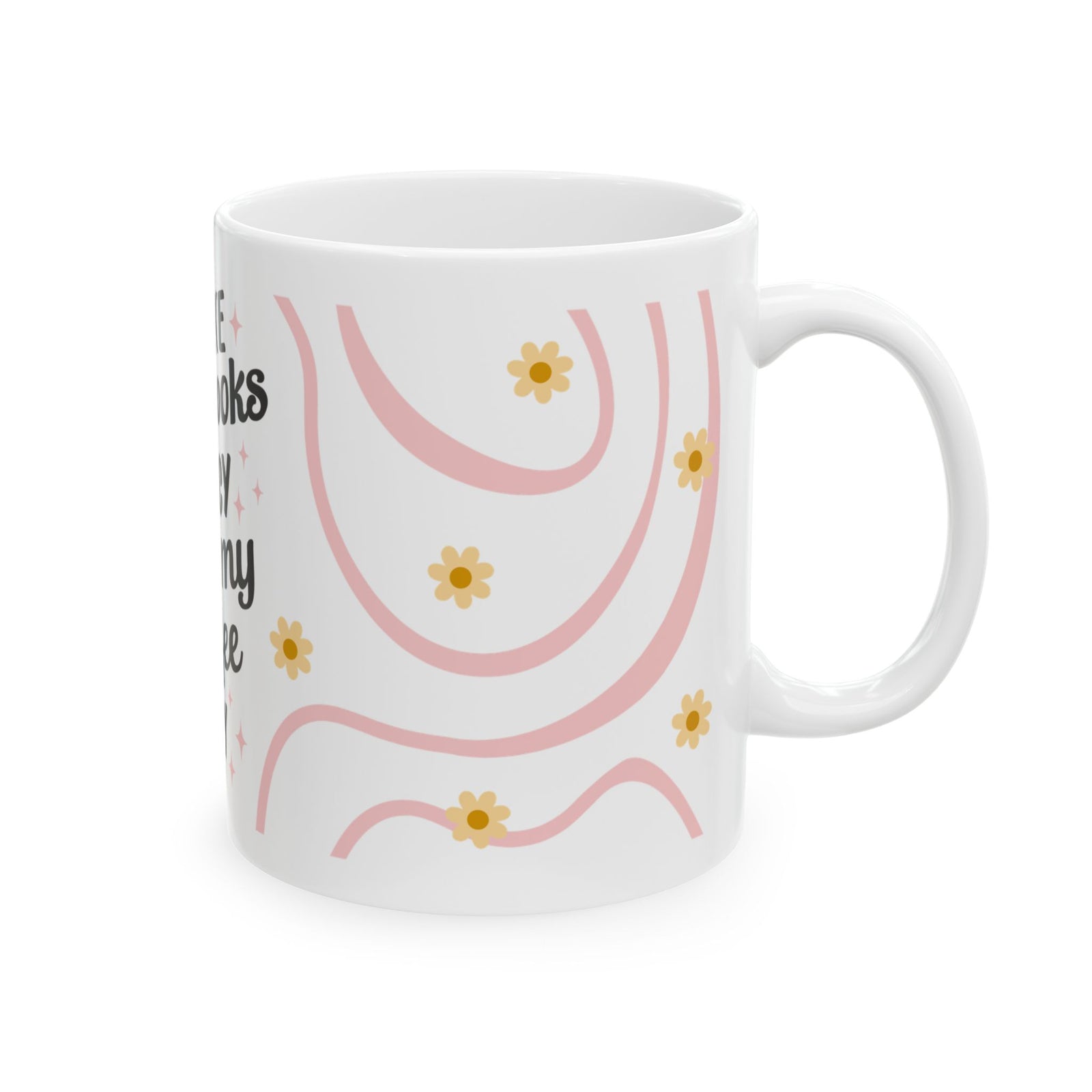 Books Spicy Coffee Icy Cute Ceramic Mug Coffee Cup (11oz & 15oz)