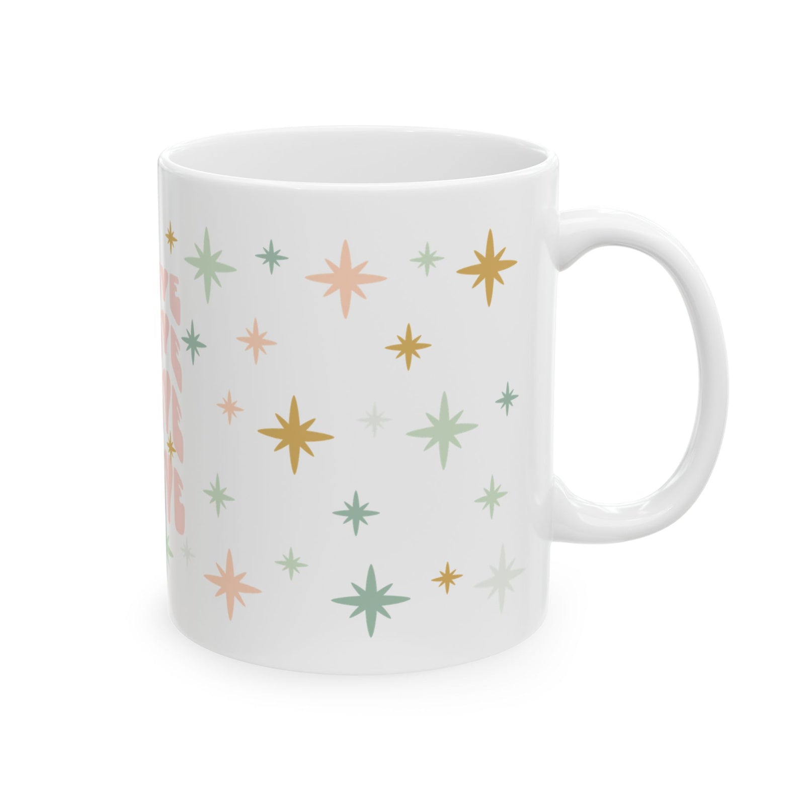 Believe Christmas Magic Coffee Ceramic Mug Coffee Cup (11oz & 15oz)