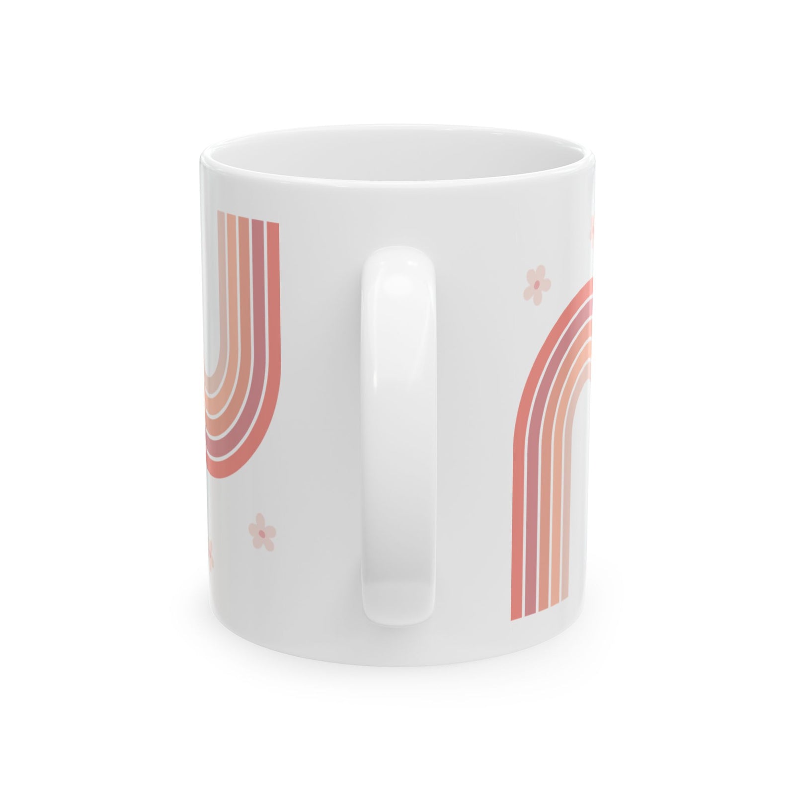 Boho Coffee Cute Ceramic Mug Coffee Cup (11oz & 15oz)