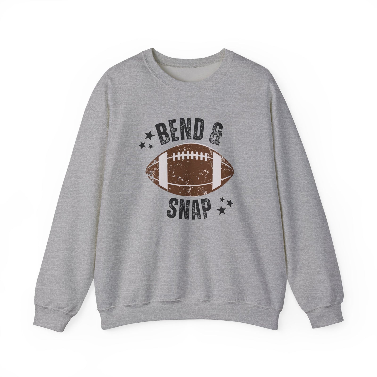 Bend & Snap Football Game Day Cozy Crewneck Heavy Blend Graphic Sweatshirt - Sydney So Sweet