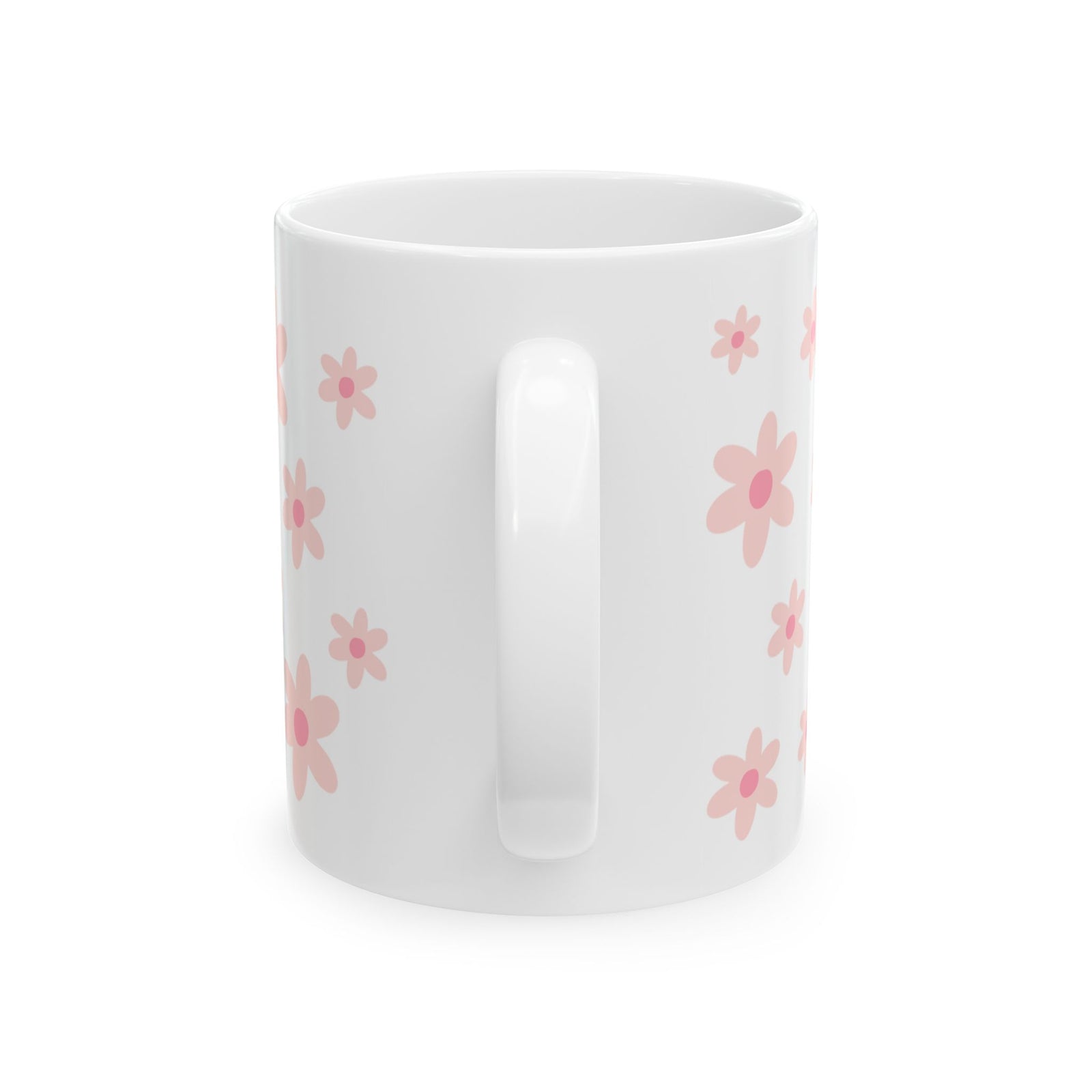 Faith Ephesians 2:8 Floral Ceramic Mug — Inspirational Christian Coffee Cup (11oz, 15oz) - Sydney So Sweet