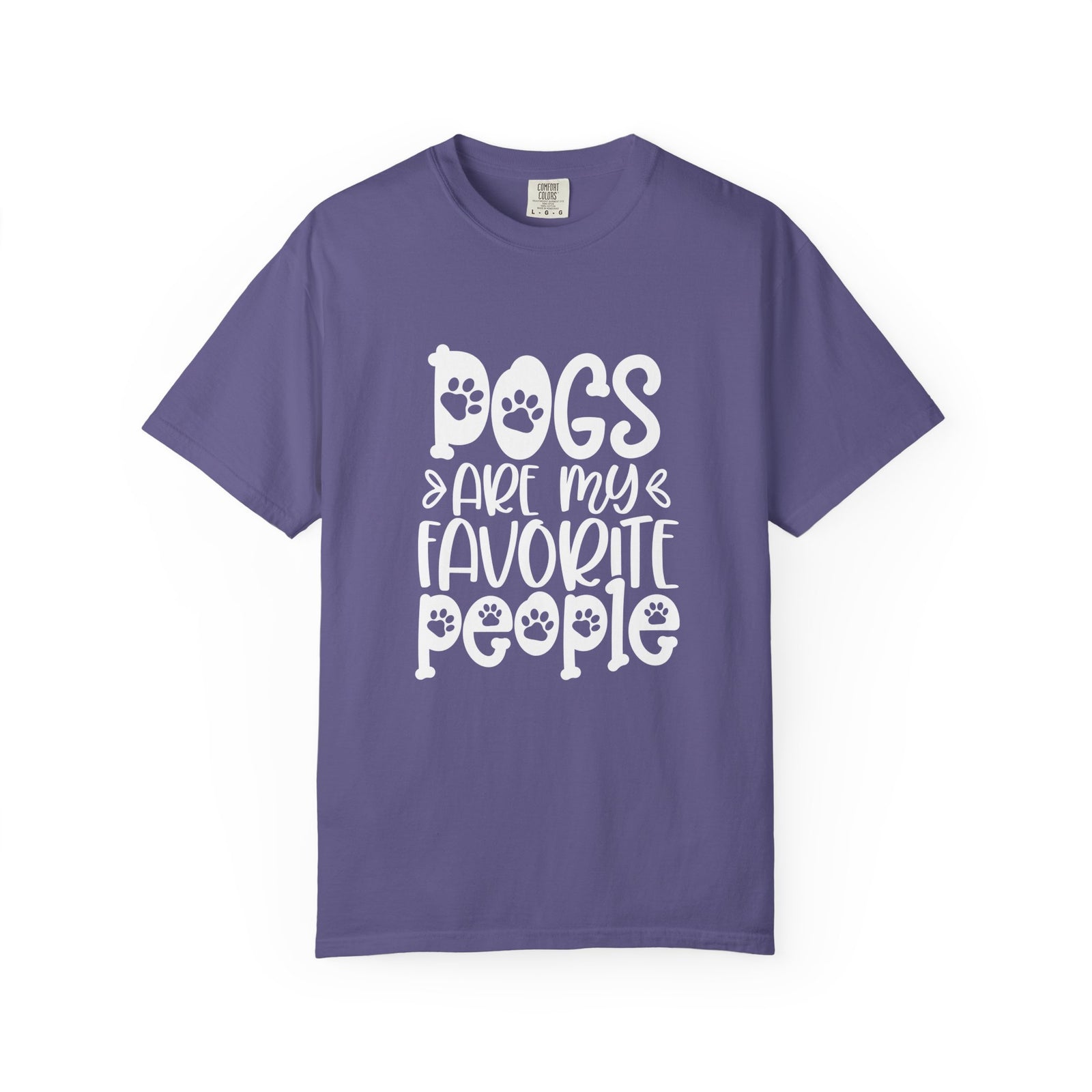 Dogs Are My Favorite People T-Shirt Dog Lover Graphic Tee