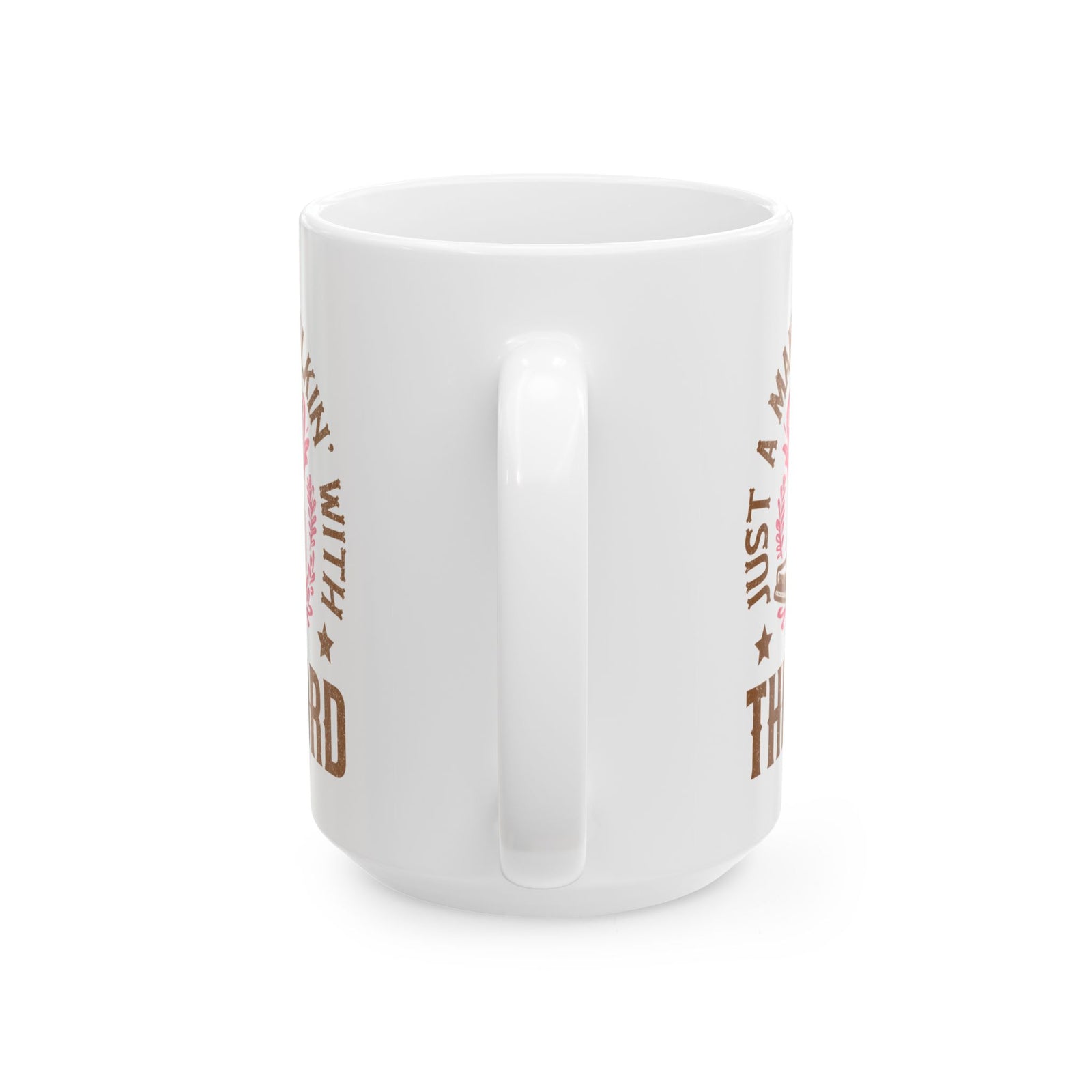 Just a Mama Walkin' with the Lord Cowgirl Boot Ceramic Mug Coffee Cup (11oz & 15oz)