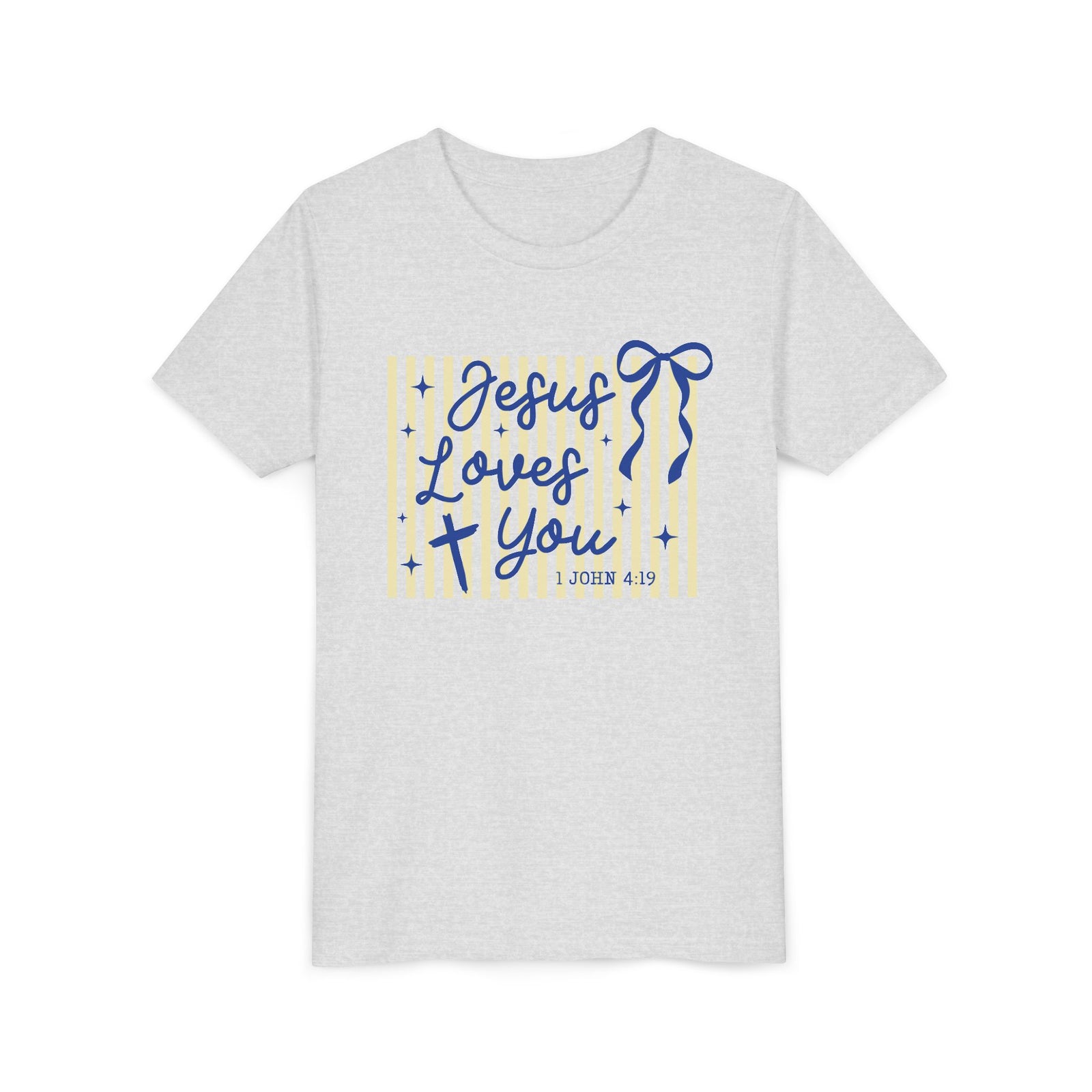 Jesus Loves You Kids' Graphic T-Shirt Inspirational Christian Kids Shirt