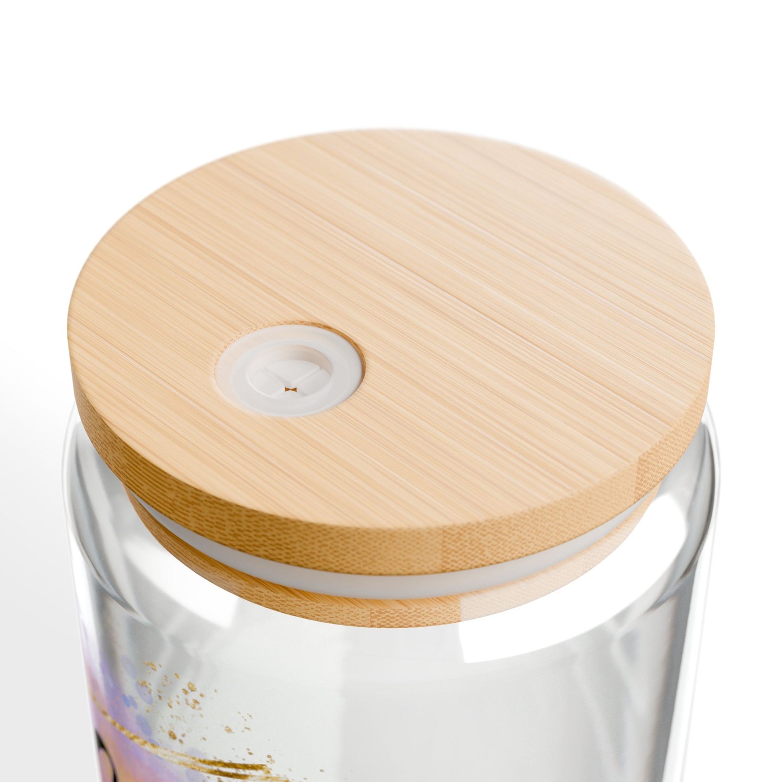 Be Strong & Courageous Christian Tumbler Sipper Glass 16oz — Reusable Drink Jar with Lid & Straw - Sydney So Sweet