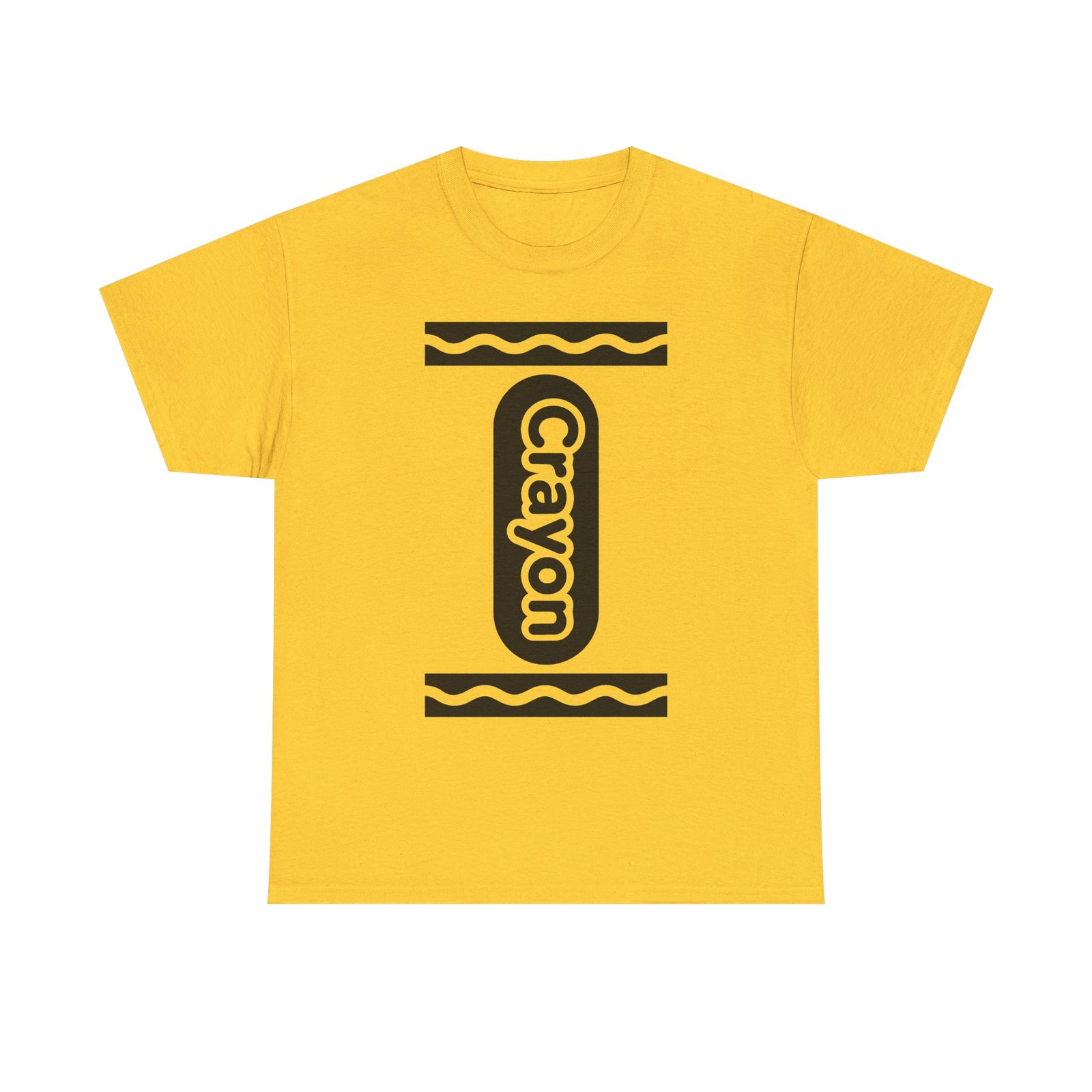 Crayon Costume Tee Retro Crayon Graphic T-Shirt