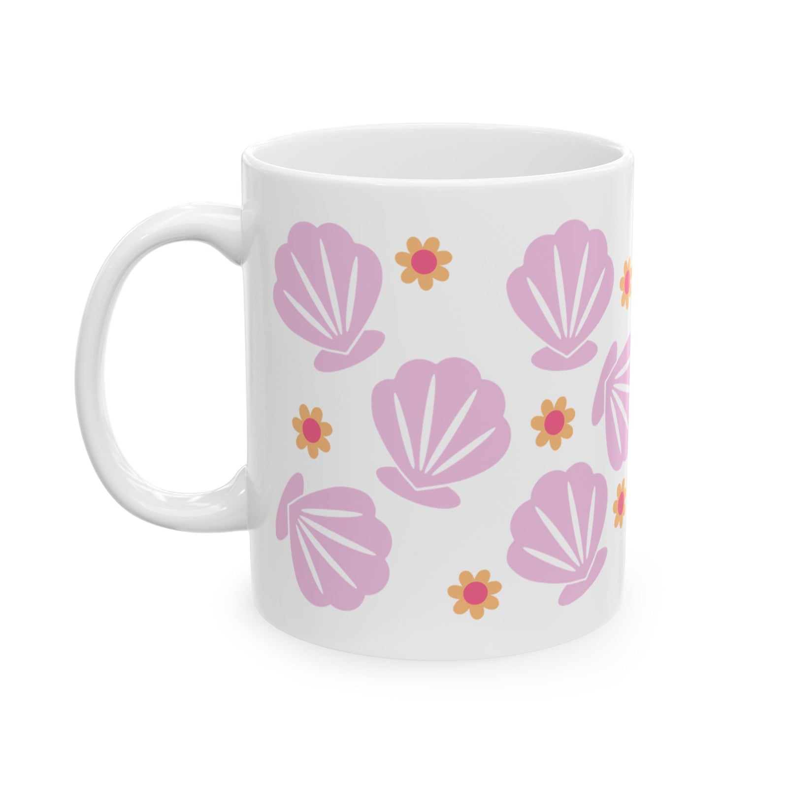 Shells Cute Ceramic Mug Coffee Cup (11oz & 15oz)