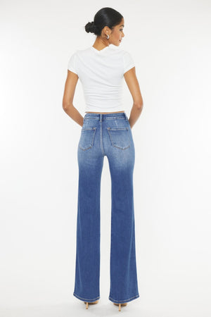 Kancan Ultra High Waist Gradient Flare Jeans - Sydney So Sweet