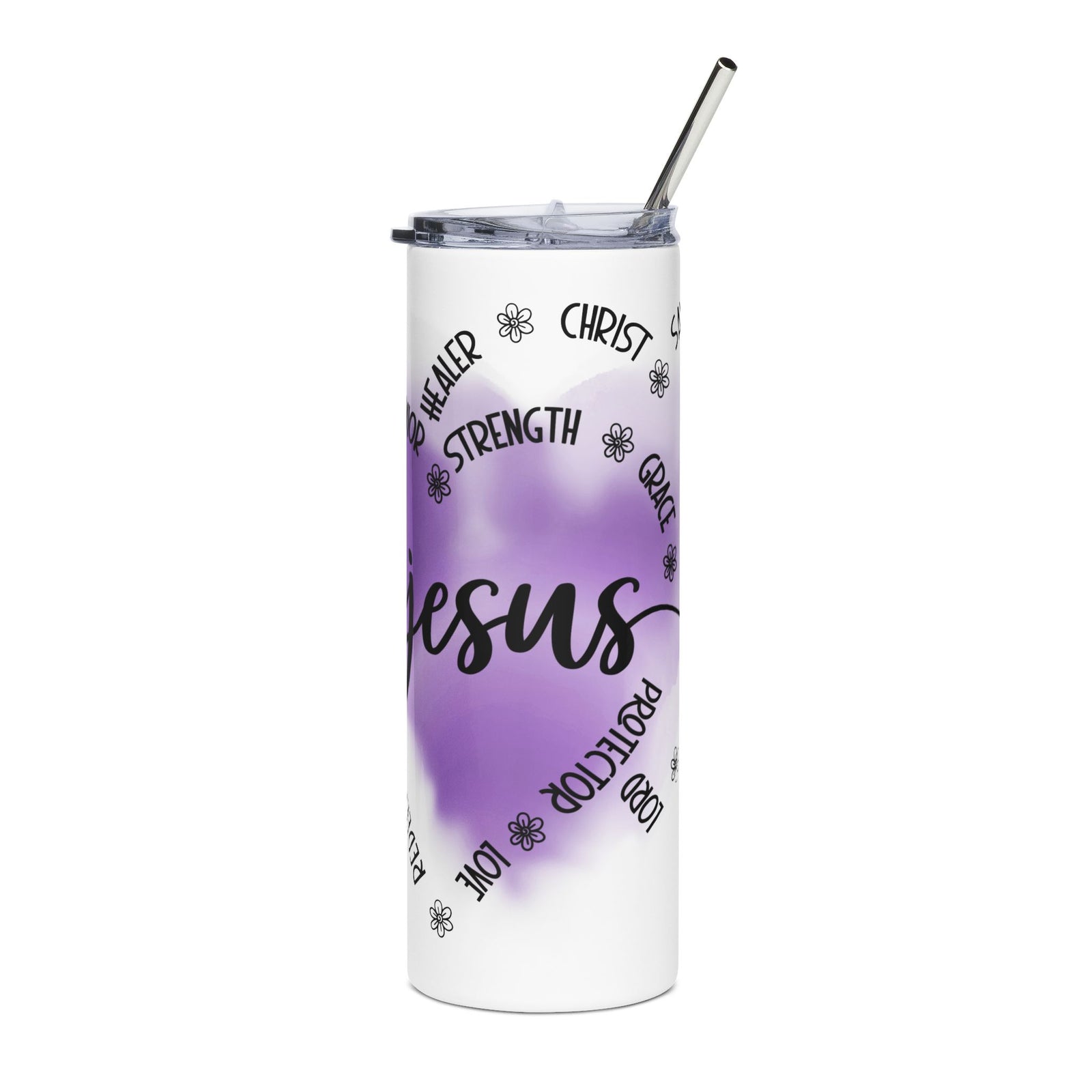 Jesus King of Kings 20oz Stainless Tumbler Insulated Christian Travel Cup - Sydney So Sweet