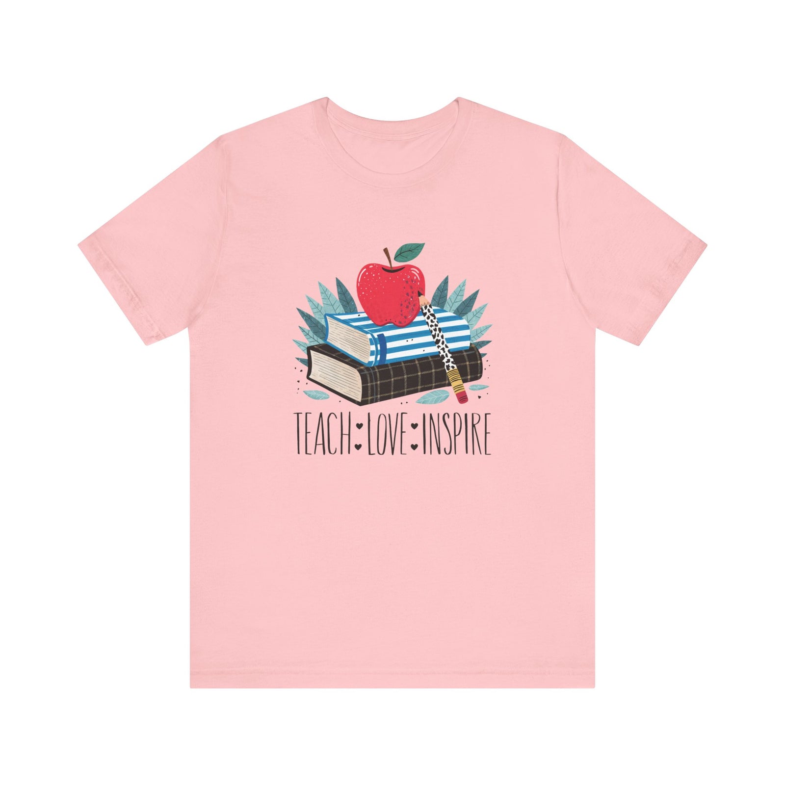 Teach • Love • Inspire Teacher Graphic T-Shirt Teacher Appreciation Tee