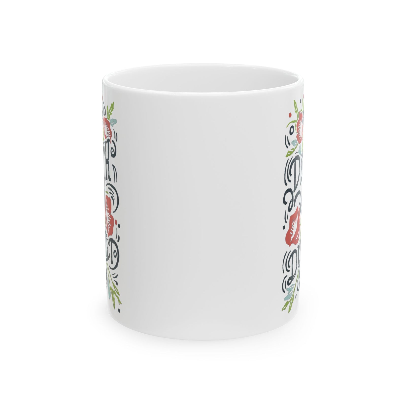 Death is Defeated Easter Christian Ceramic Mug Coffee Cup (11oz & 15oz)