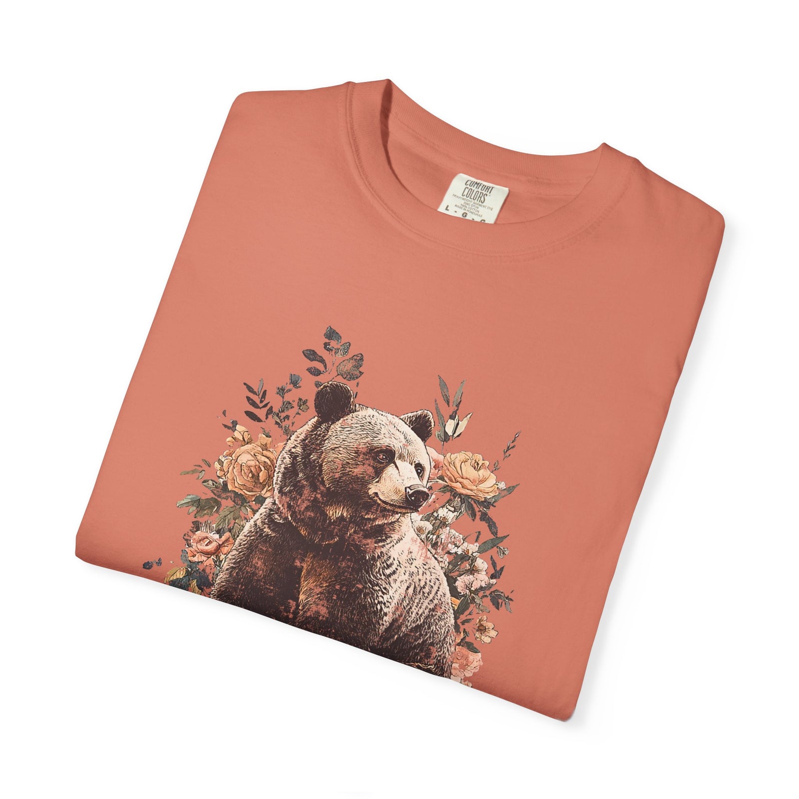 How Great is Thy Faithfulness T-Shirt Grizzly Bear Christian Distressed Tee