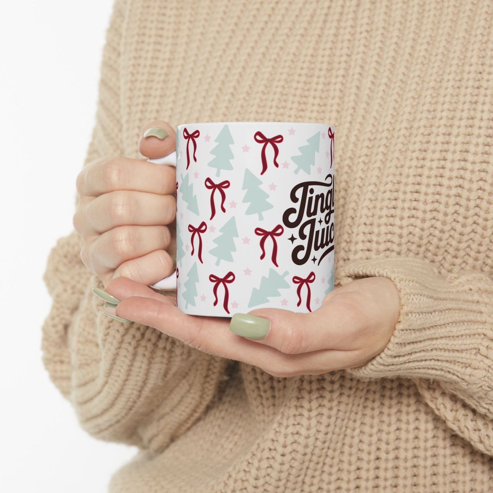 Jingle Juice Christmas Ceramic Mug Coffee Cup (11oz & 15oz)
