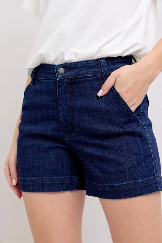 Judy Blue High Waist Denim Shorts - Sydney So Sweet