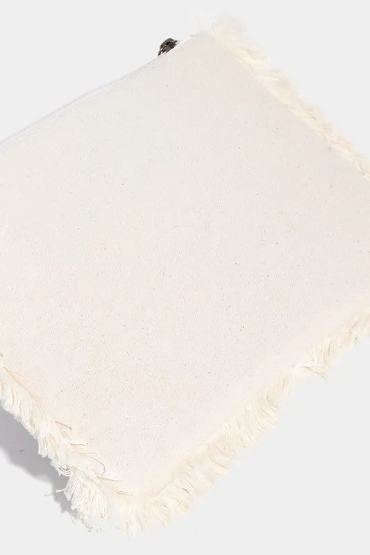 Fame Evil Eye Fringe Cosmetic Bag - Sydney So Sweet