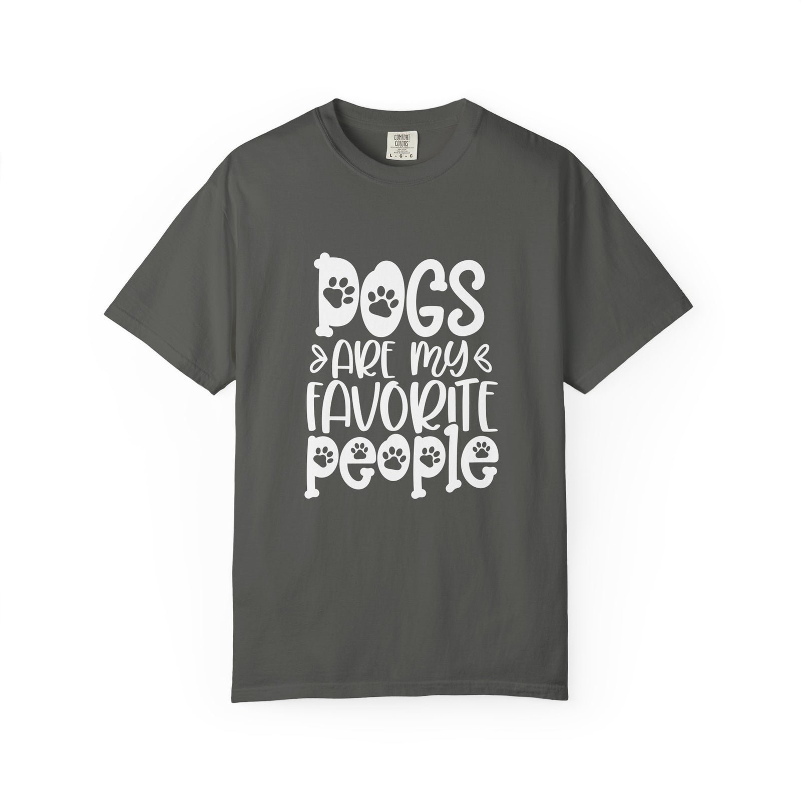 Dogs Are My Favorite People T-Shirt Dog Lover Graphic Tee