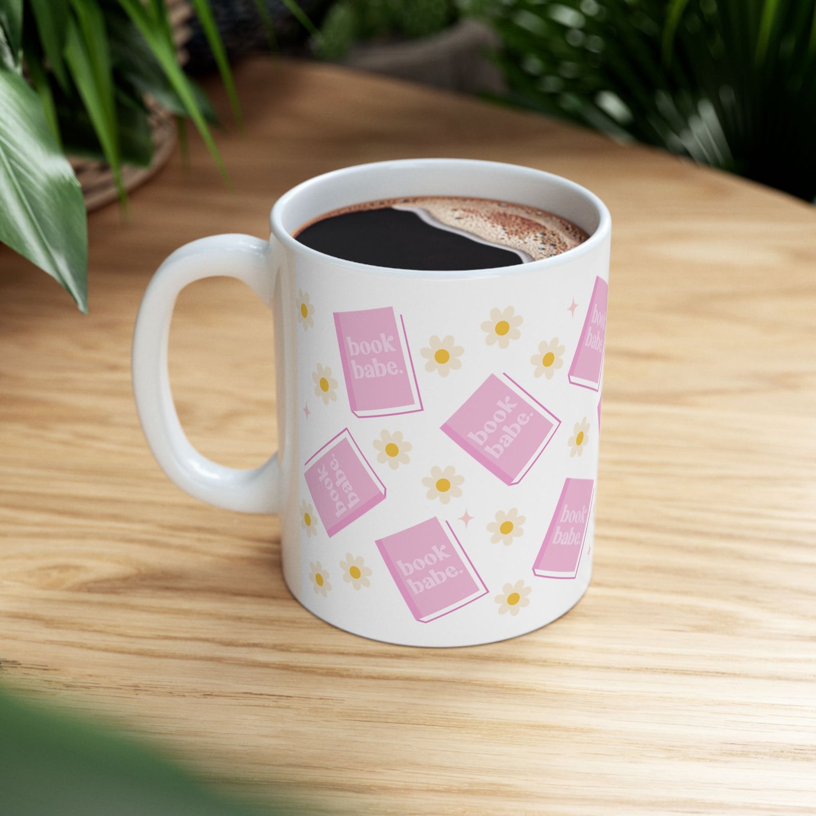 Book Babe Cute Ceramic Mug Coffee Cup (11oz & 15oz) - Sydney So Sweet
