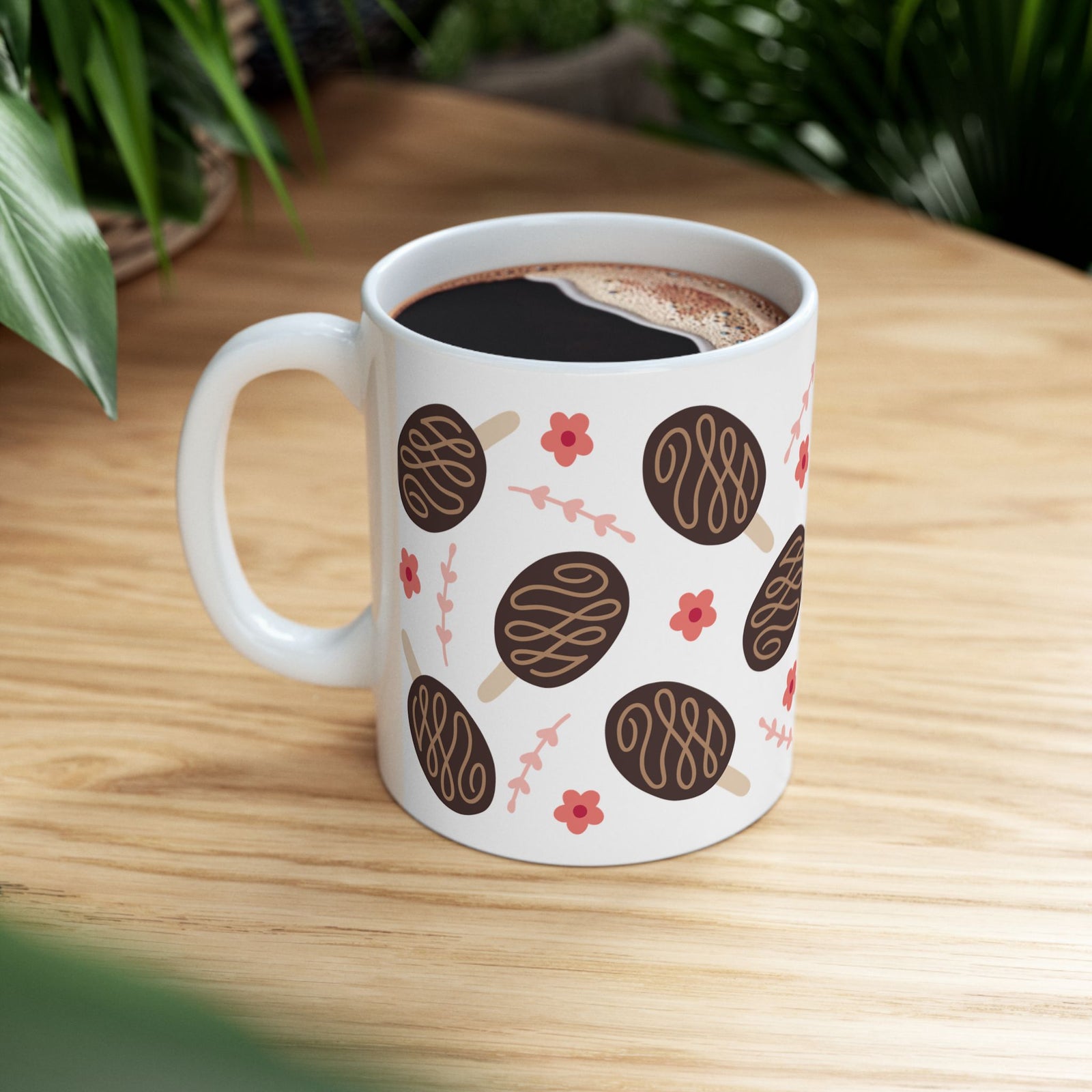 Fudge Pops Cute Ceramic Mug Coffee Cup (11oz & 15oz)