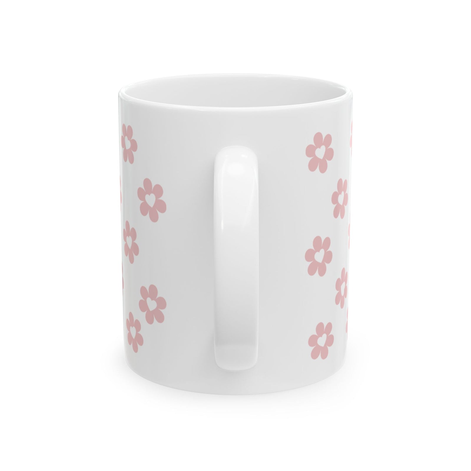 Loved Romans 5:8 Ceramic Mug — Floral Christian Inspirational Coffee Cup - Sydney So Sweet