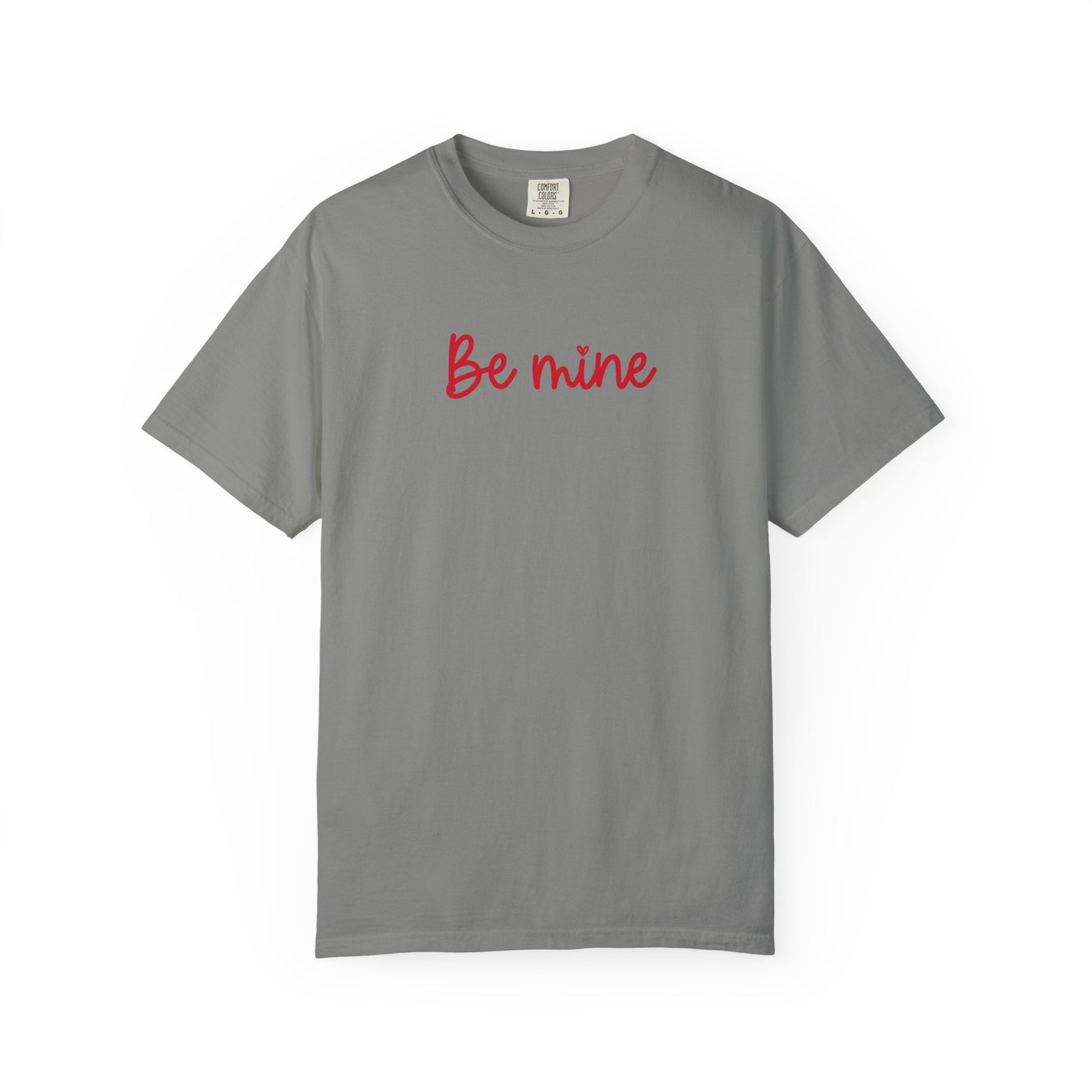 Be Mine Valentine's Day Heart Tee Graphic Unisex Shor Sleeve T-Shirt