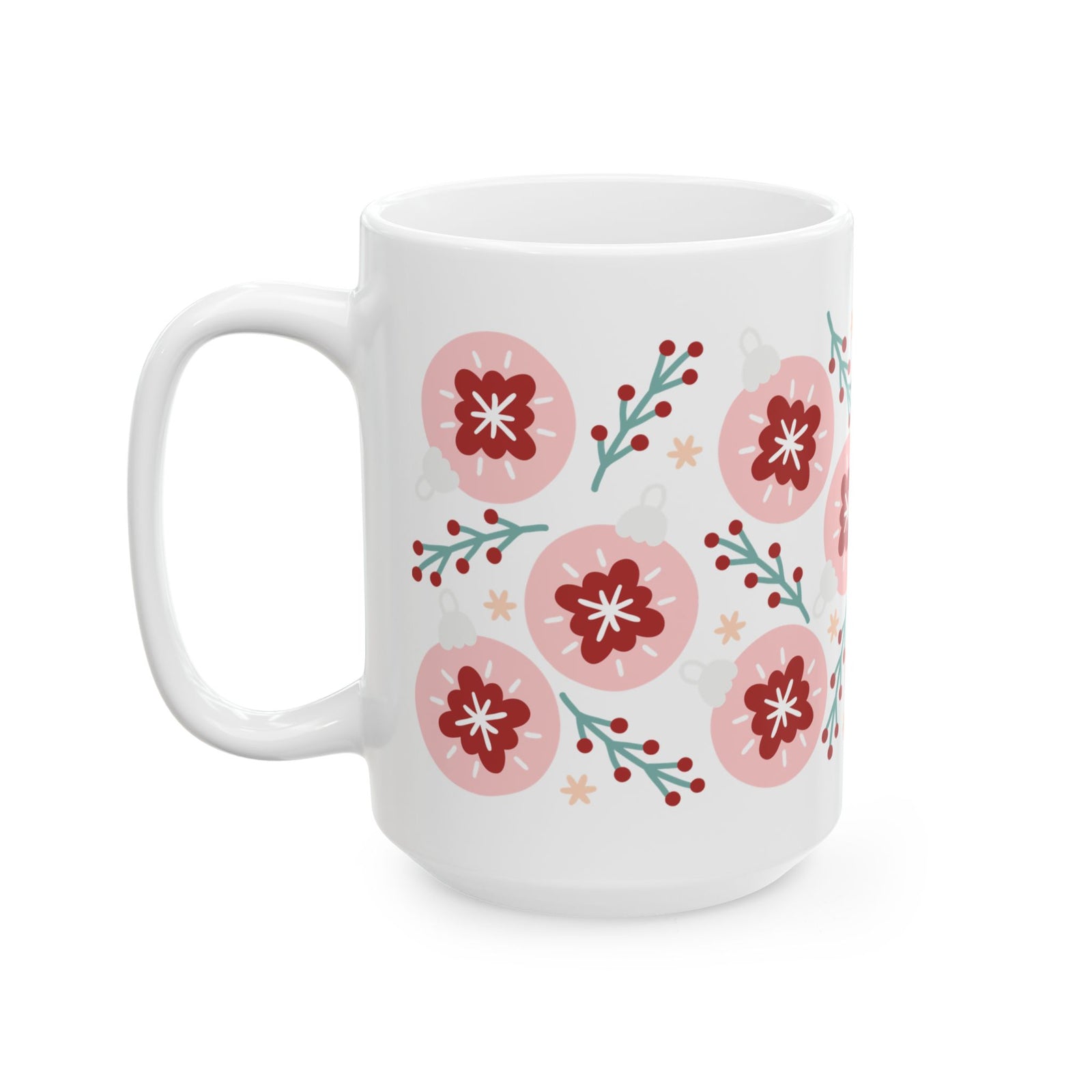 Hygge Christmas Holiday Ceramic Mug Coffee Cup (11oz & 15oz)