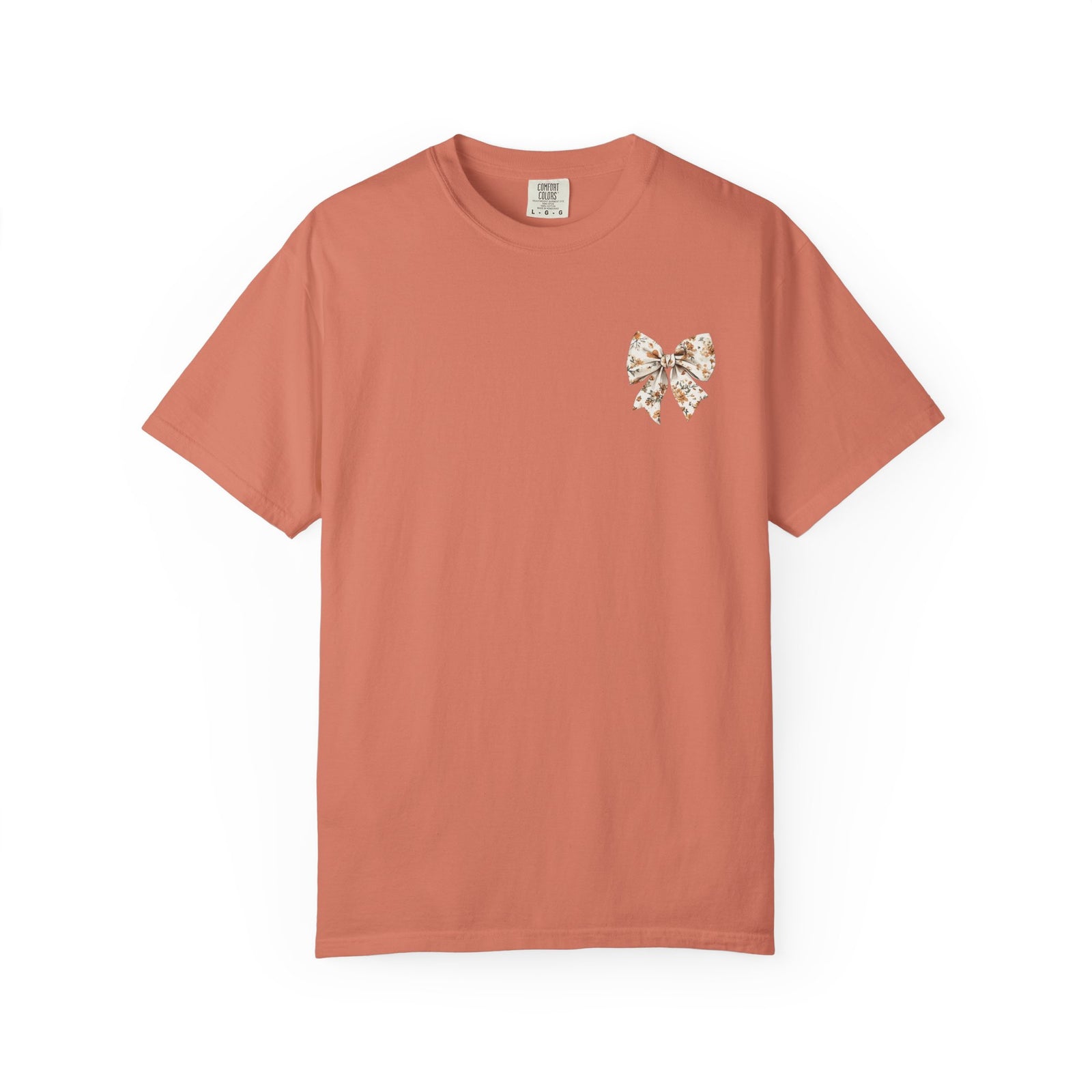 God Says You Are Coquette Bow Graphic T‑Shirt Inspirational Floral Tee
