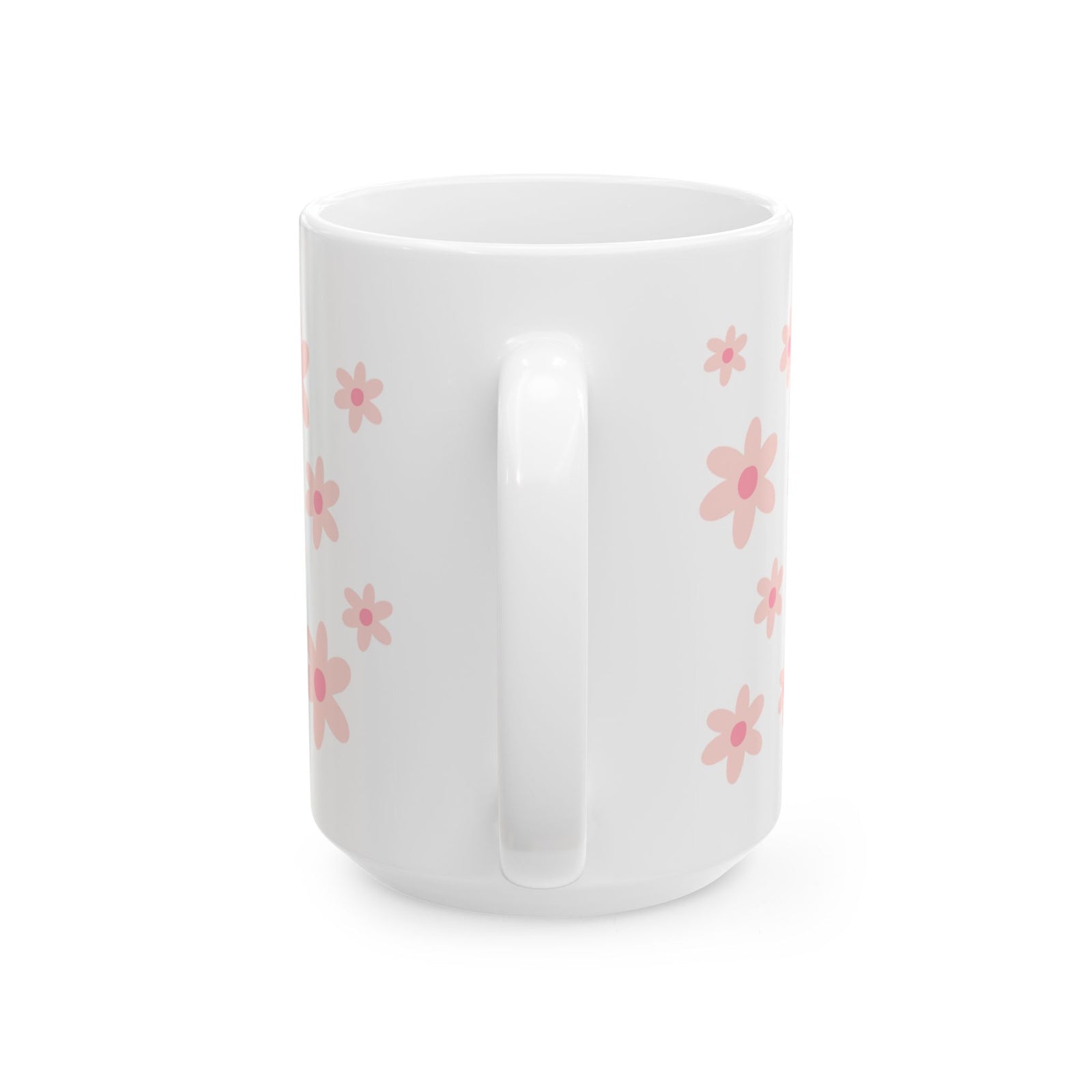 Faith Ephesians 2:8 Floral Ceramic Mug — Inspirational Christian Coffee Cup (11oz, 15oz) - Sydney So Sweet
