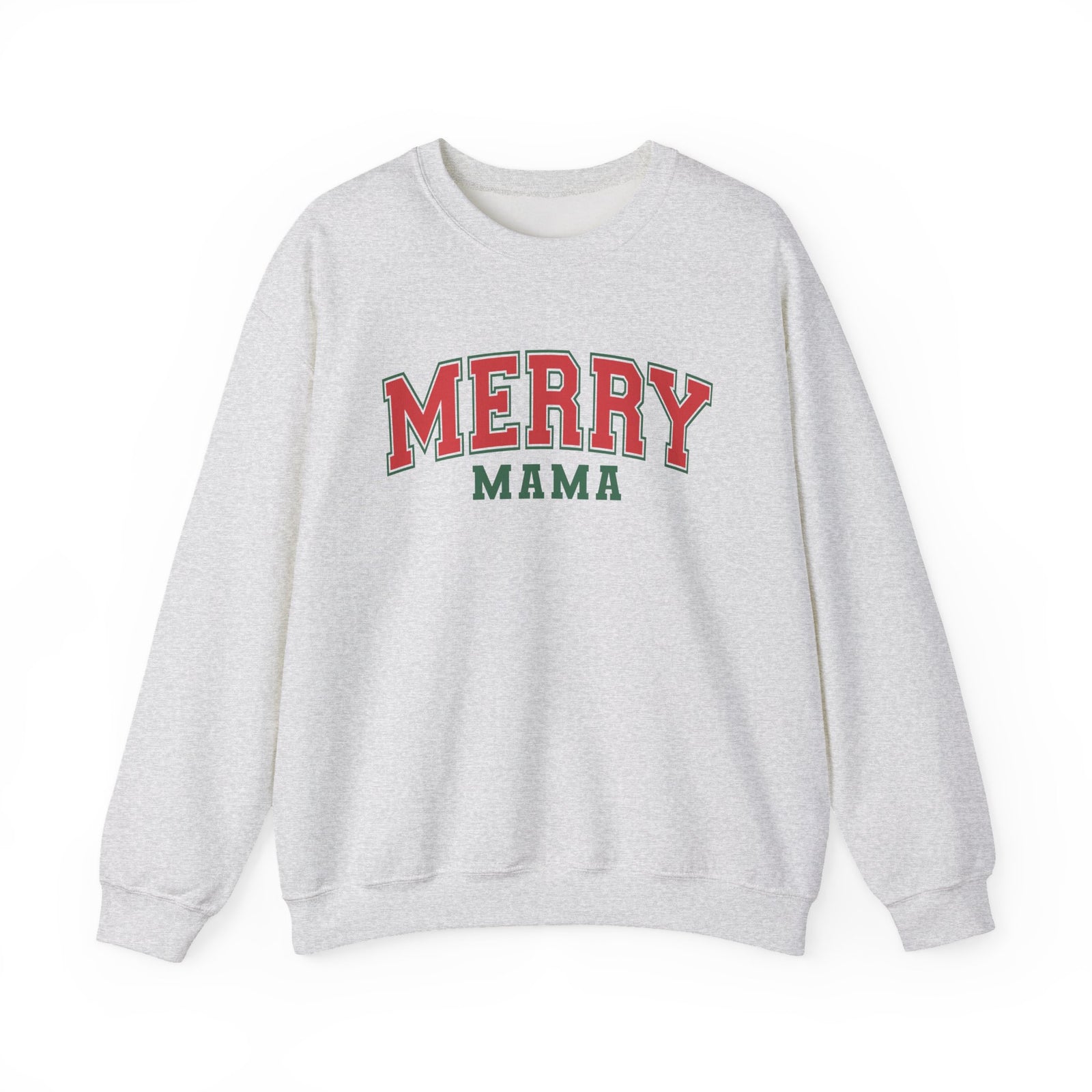 Merry Mama Heavy Blend Women's Cozy Crewneck Holiday Christmas Sweatshirt - Sydney So Sweet